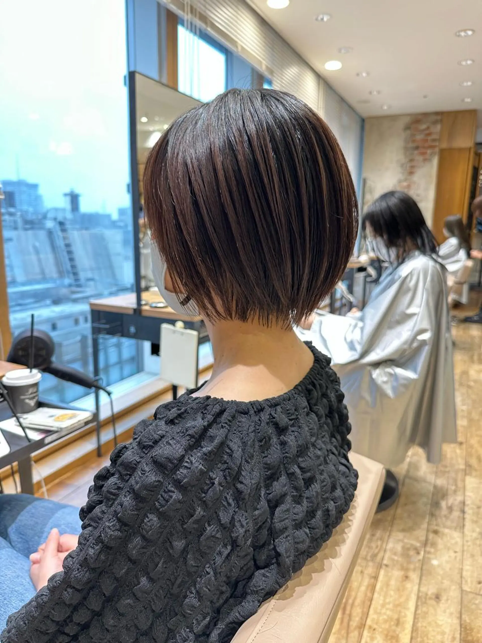 ショート カラー ショートボブ ボブ 似合わせカット ショートヘア 小顔カット カット ヘアカラー トリートメント ショート、ボブの神✨ 峯朋也✂︎✨のヘアスタイル