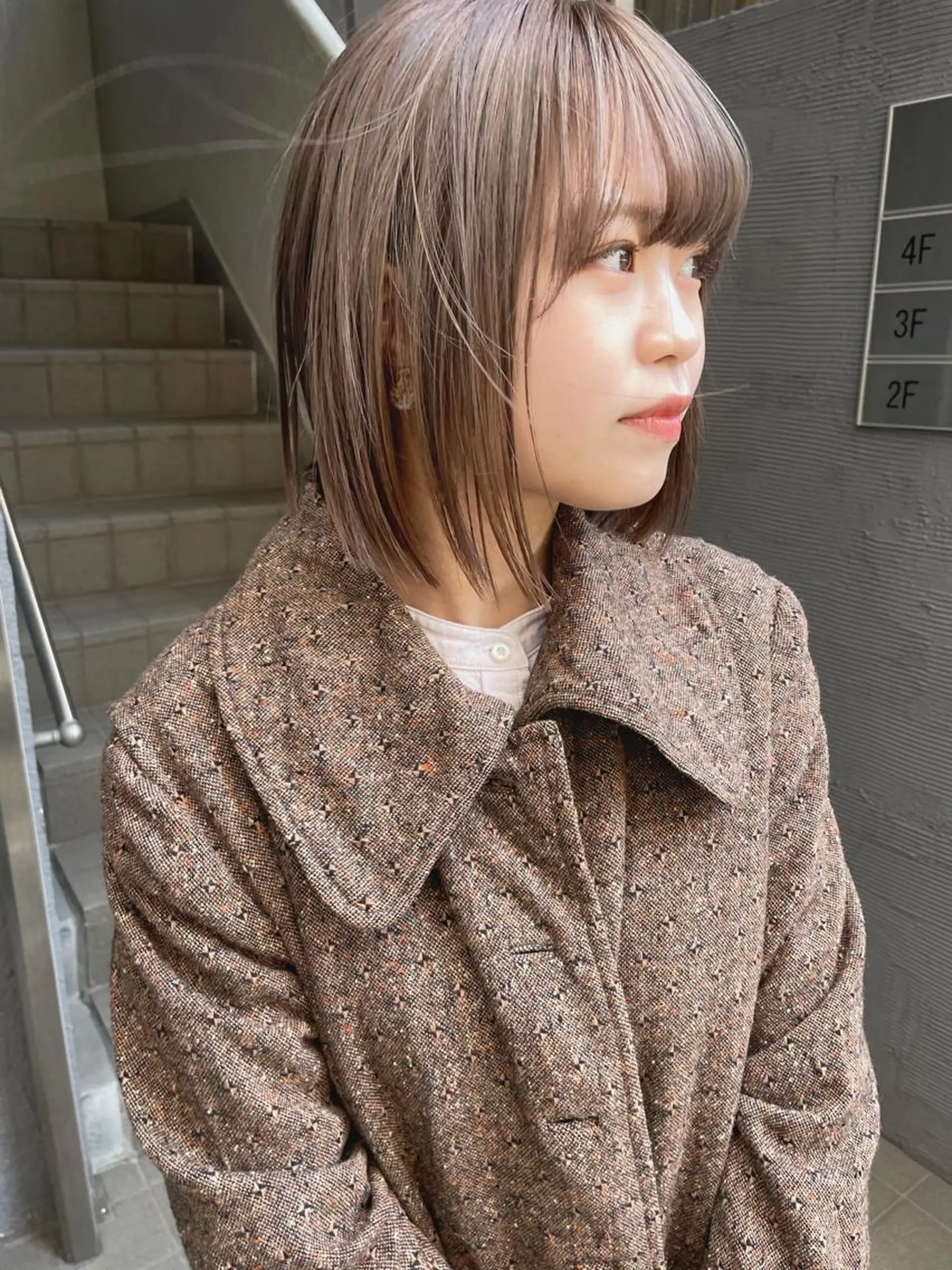 ミディアム ボブ/レイヤー 🌟梅田盛一🌟のヘアスタイル