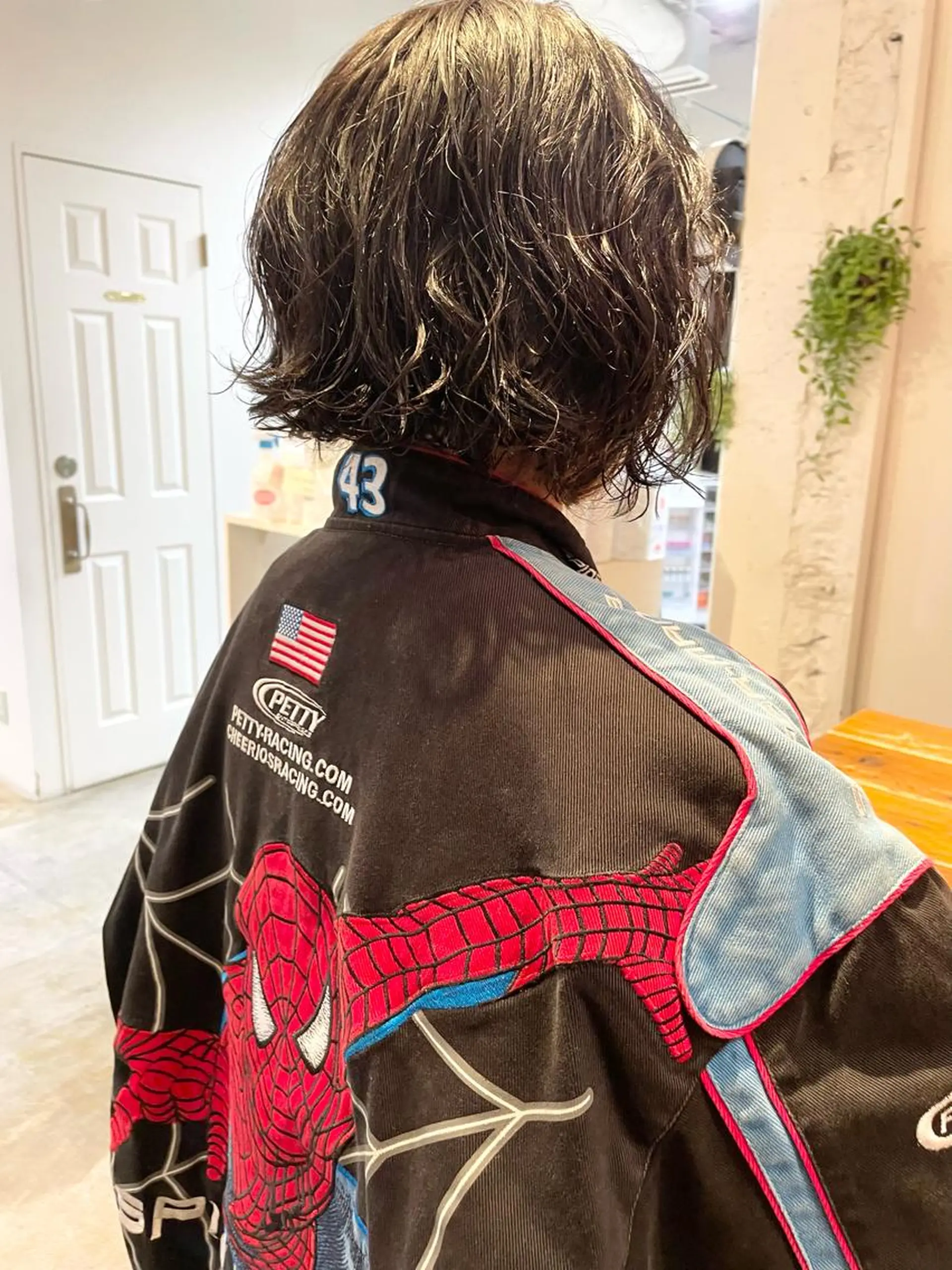 ショート カラー パーマ ボブ レイヤー／似合わせ TAKUYAのヘアスタイル