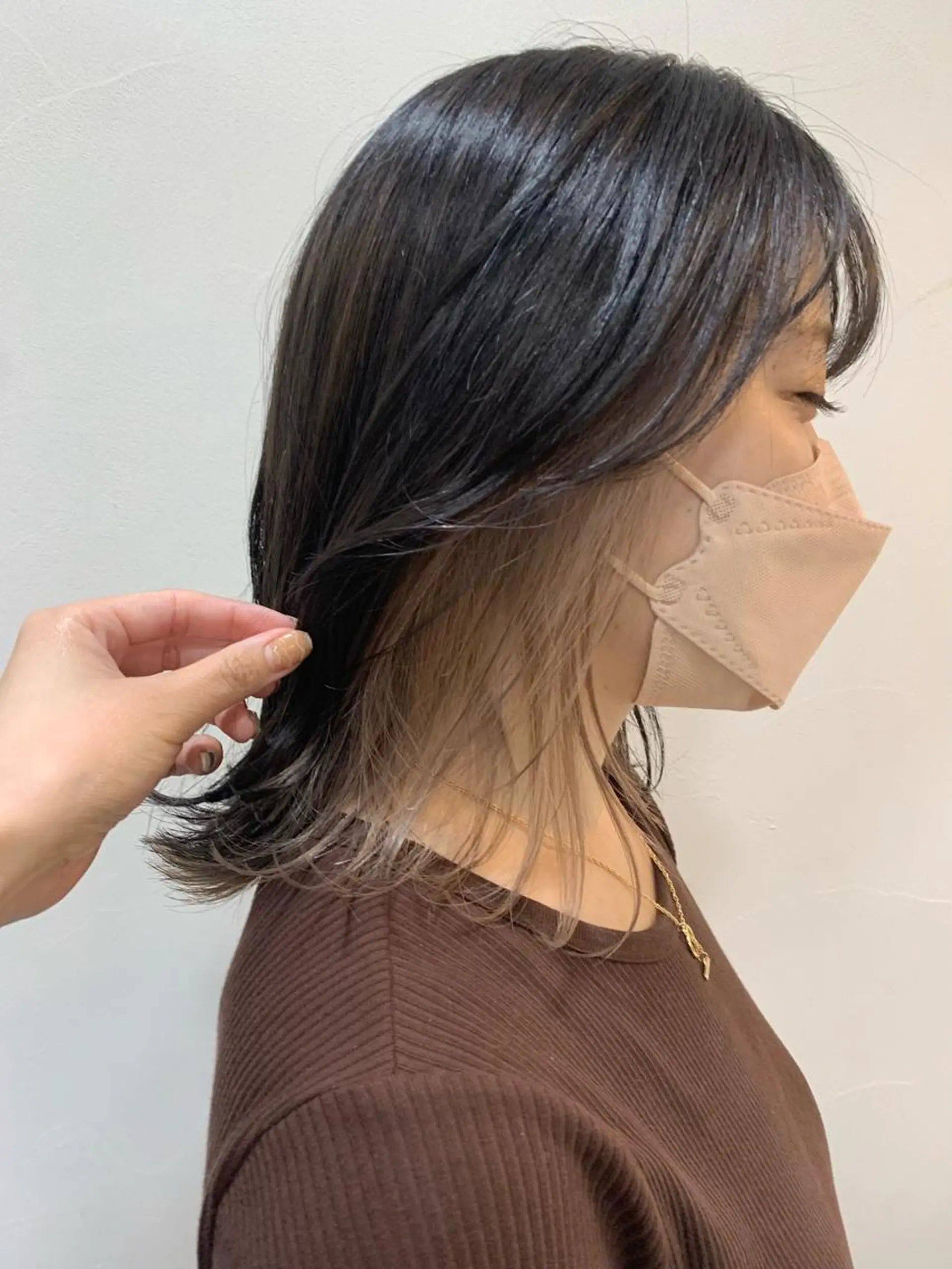 カラー ベージュカラー ホワイトベージュ ヘアカラー ヘアセット ✄折橋 彩花🐶🍑のヘアスタイル