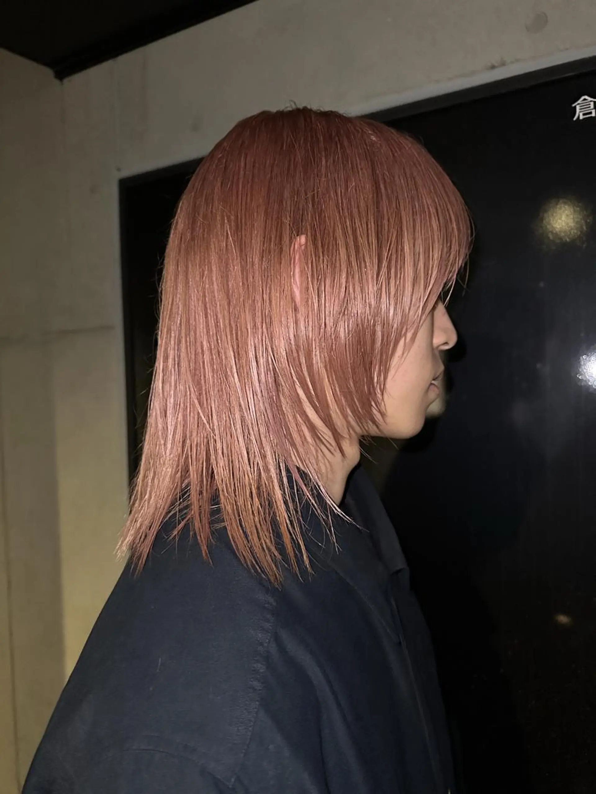 ミディアム カラー カット ヘアカラー トリートメント 似合わせウルフ/ レイヤー/山本祐輔のヘアスタイル