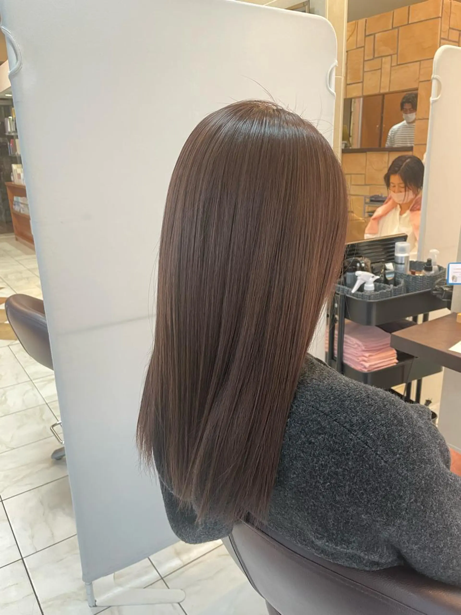 ロング カラー パーマ ヘアアレンジ メンズ キッズ 木下 修兵のヘアスタイル