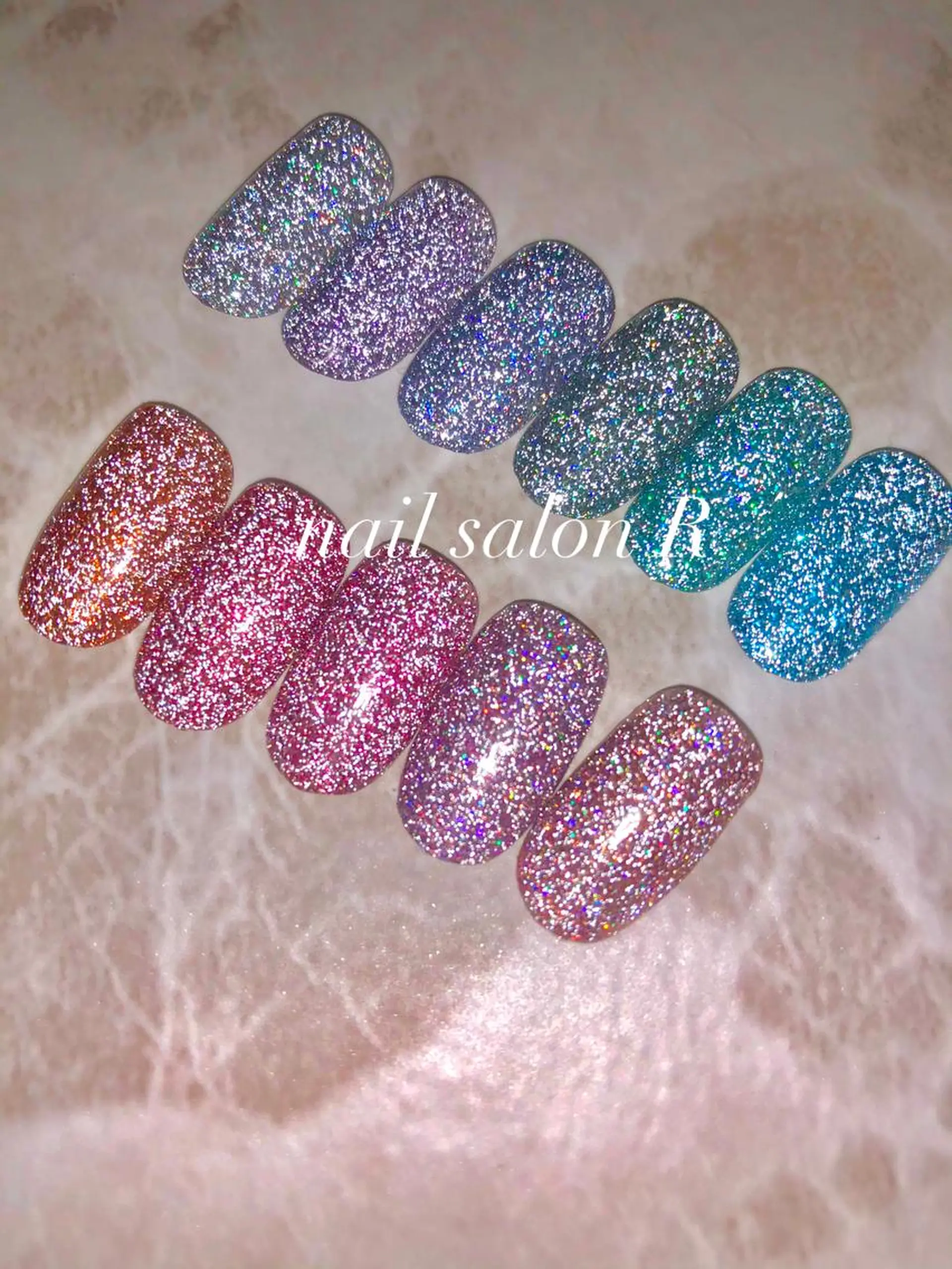 ネイル フラッシュネイル nail salon Rのネイルデザイン