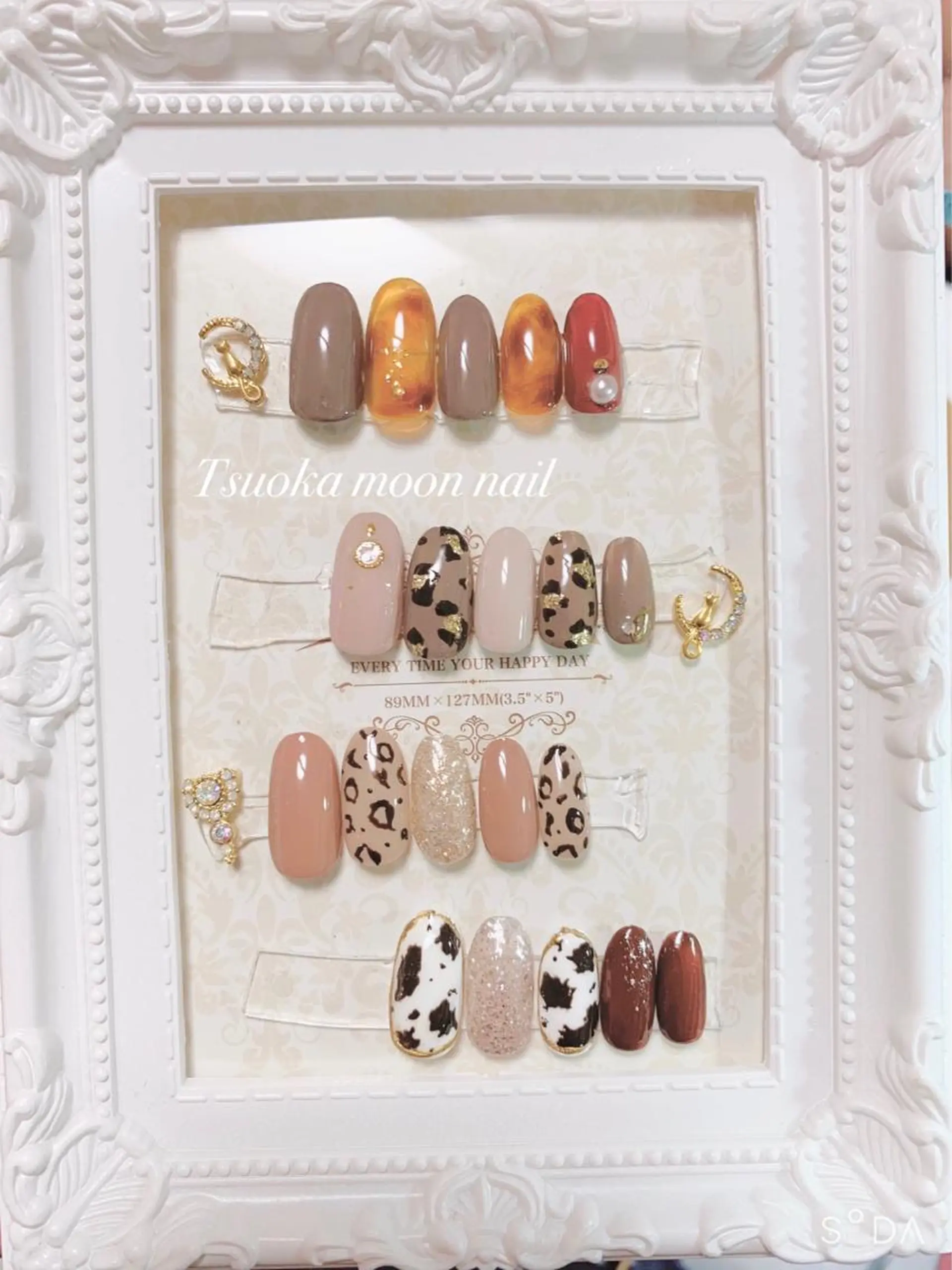 ネイル 🌙都岡 ムーンネイルのネイルデザイン