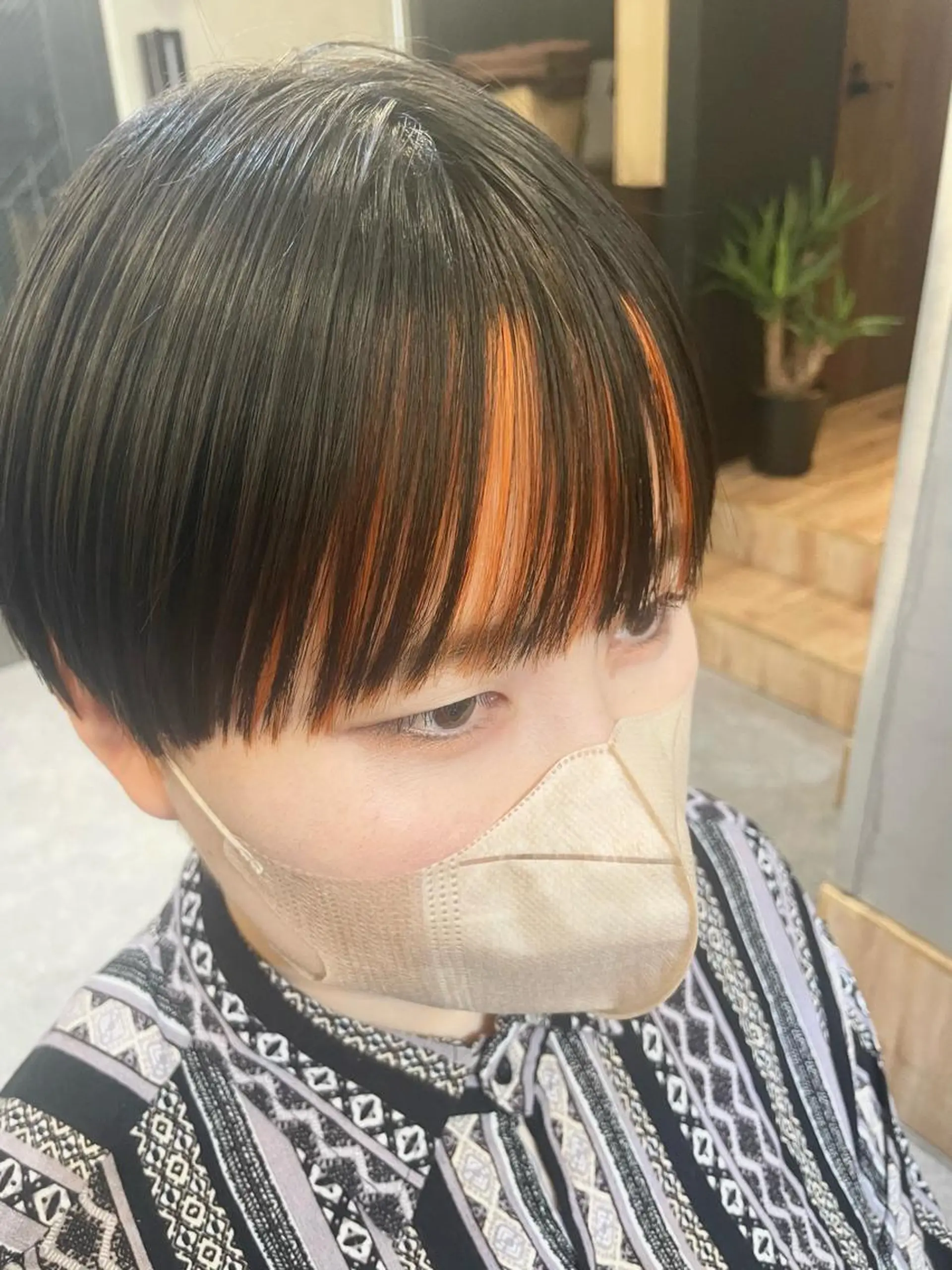 ショート カラー ショートボブ ハンサムショート アディクシーカラー ミストバング イヤリングカラー カット ヘアカラー トリートメント ショートボブ髪質改善 縮毛矯正のプロ山道潤のヘアスタイル