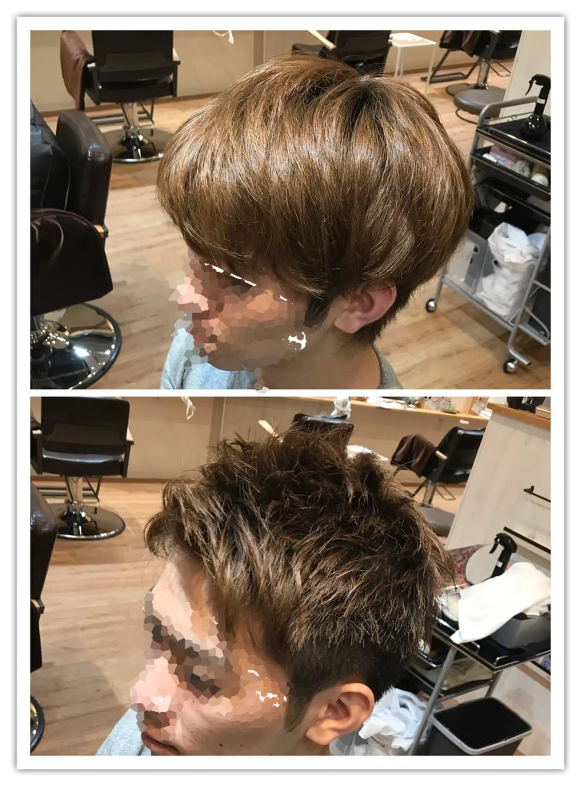 ショート メンズ 種市 泰士のヘアスタイル