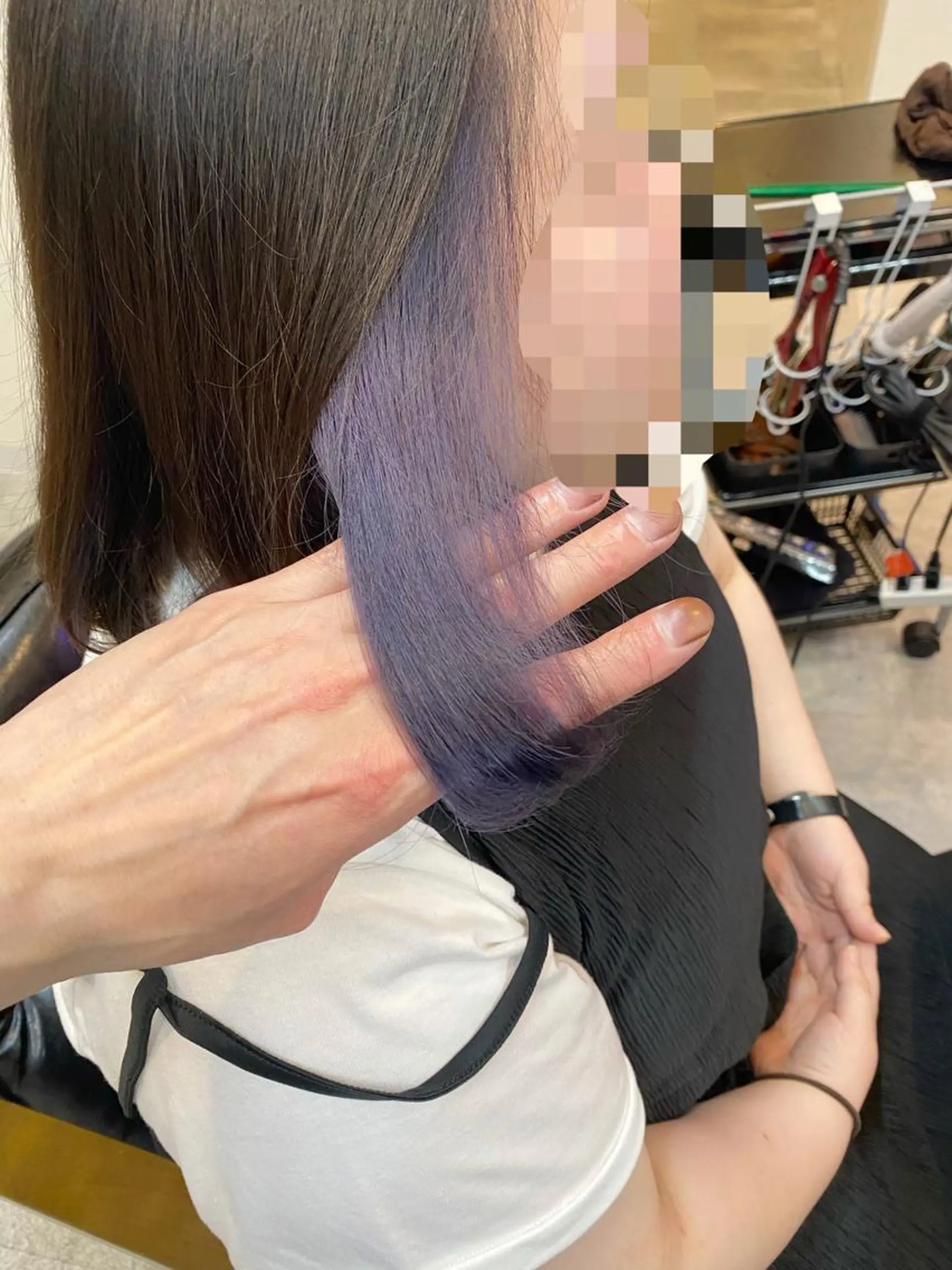 ミディアム ヘアカラー トリートメント ROI 【ロイ】のヘアスタイル