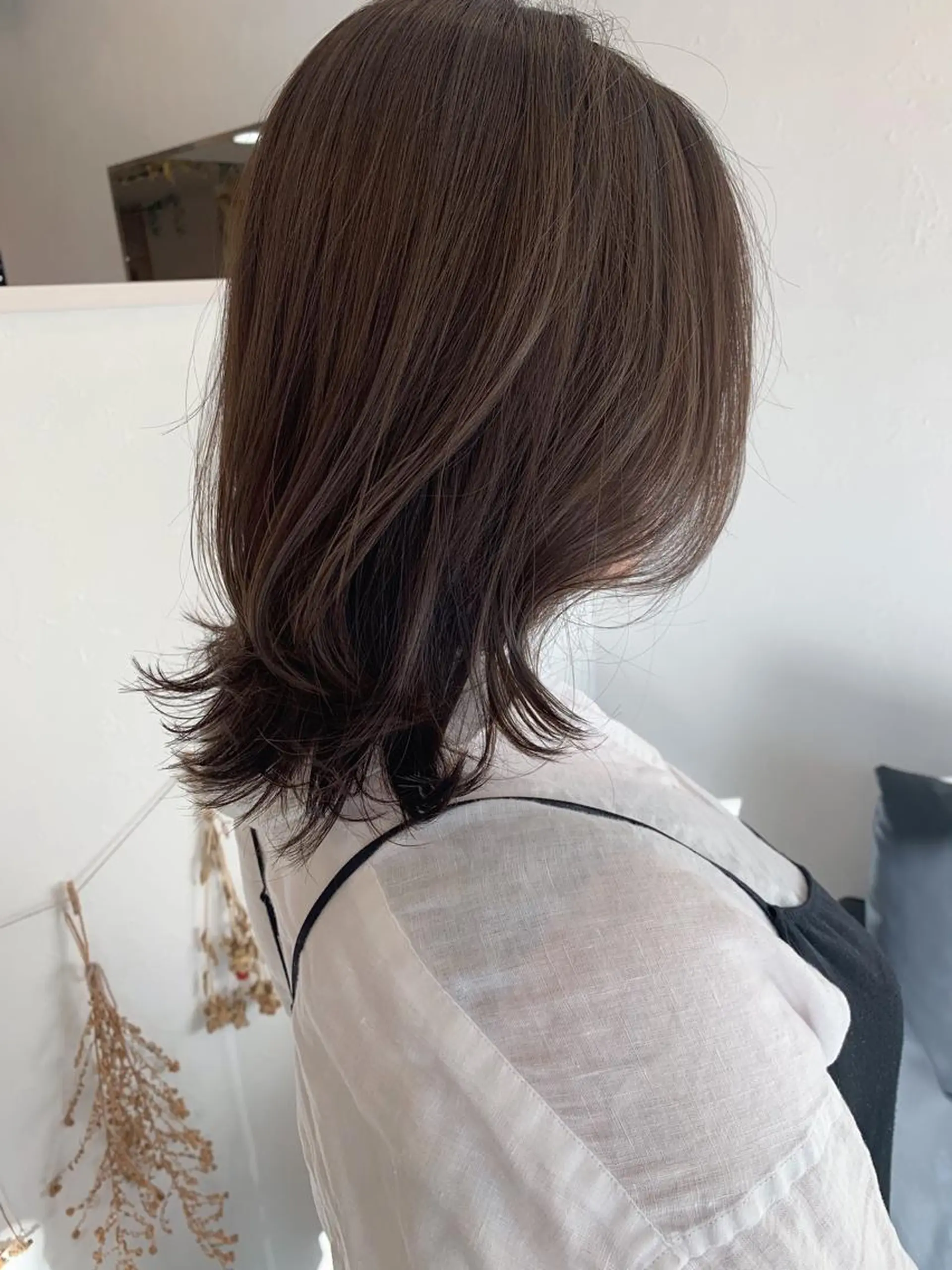 ミディアム カラー ベージュカラー カット ヘアカラー トリートメント m ā l o.🌷 サカモトマイコのヘアスタイル
