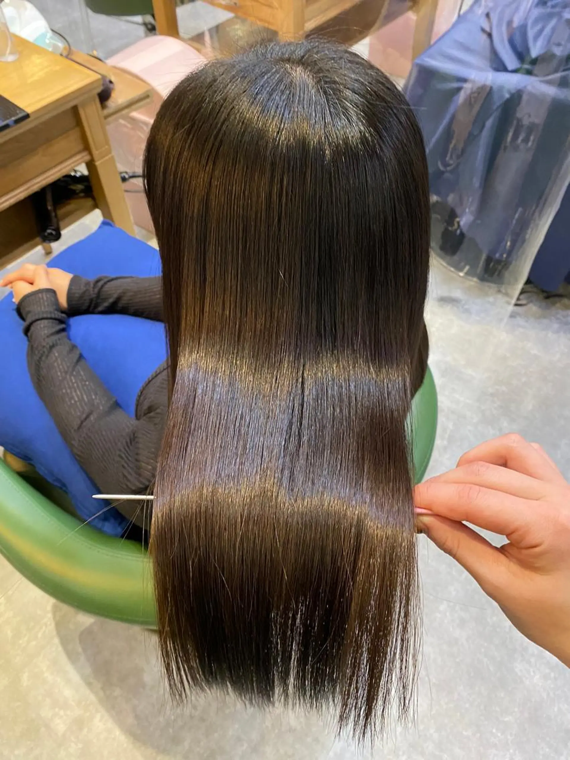 ロング カラー 【縮毛矯正特化】 kyokaのヘアスタイル