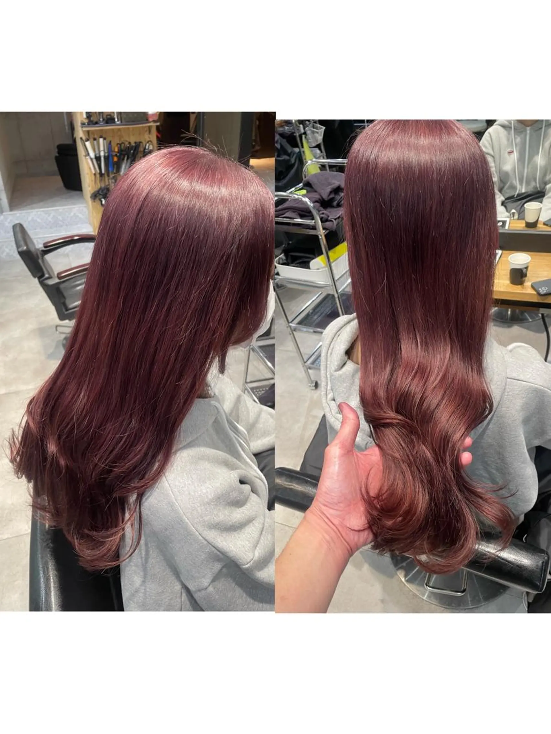 ロング カット ヘアカラー トリートメント 💫newi💫村上 孝一のヘアスタイル