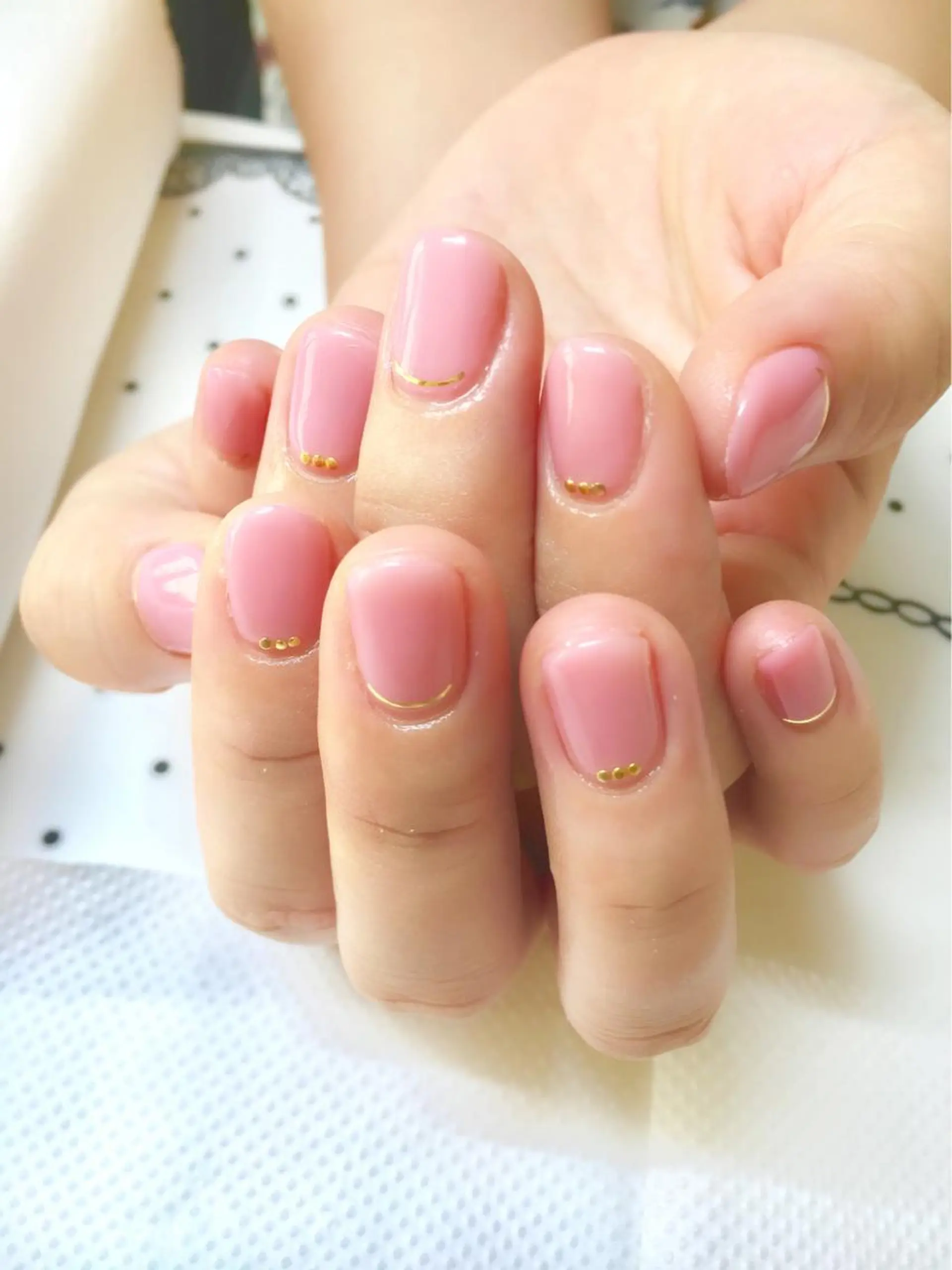 ネイル フットネイル ジェルネイル ミラーネイル パラジェル 春ネイル clover nailのネイルデザイン