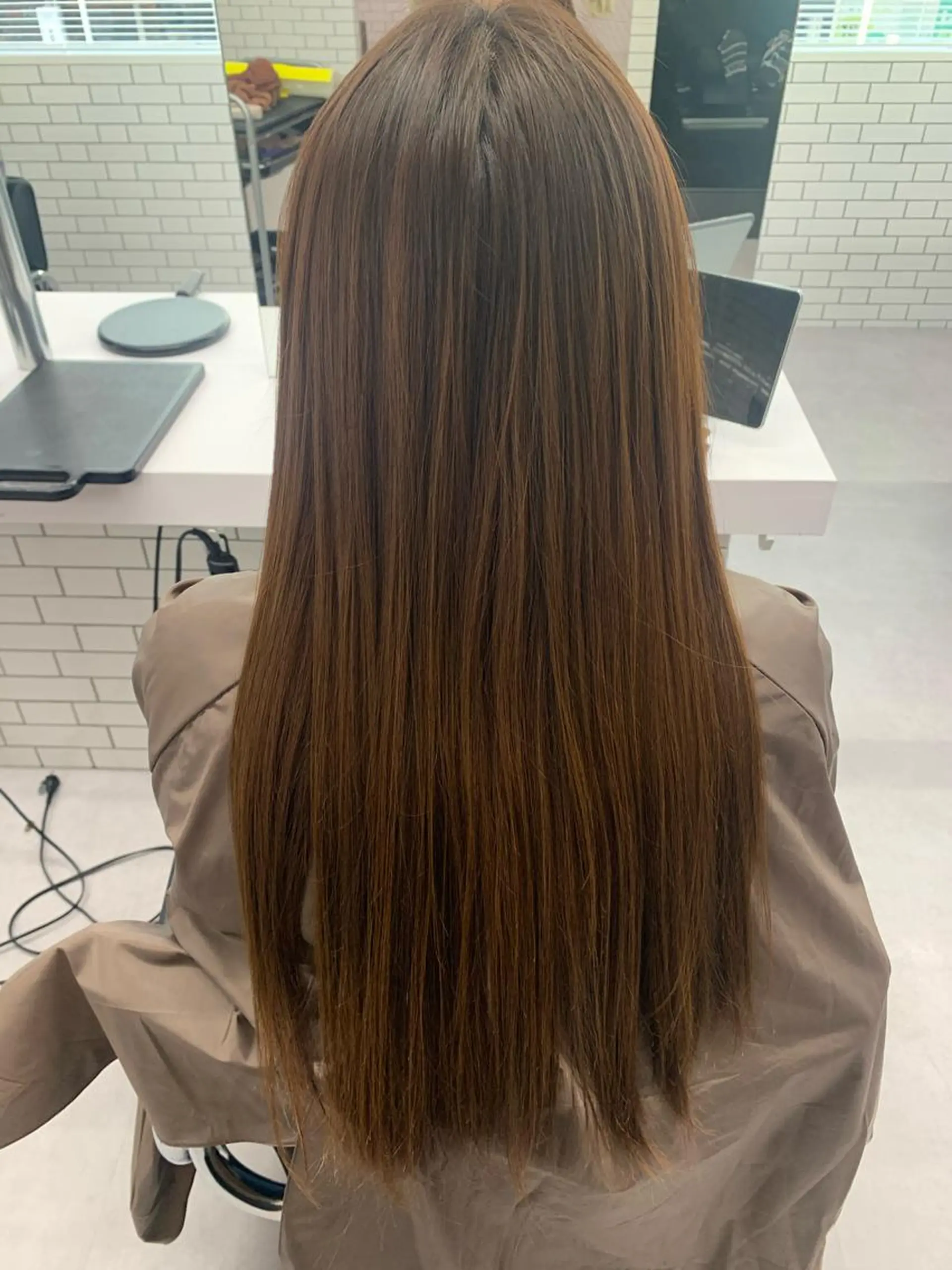 ロング 蔵前🫧韓国風レイヤ ーカット🫧KAHOのヘアスタイル