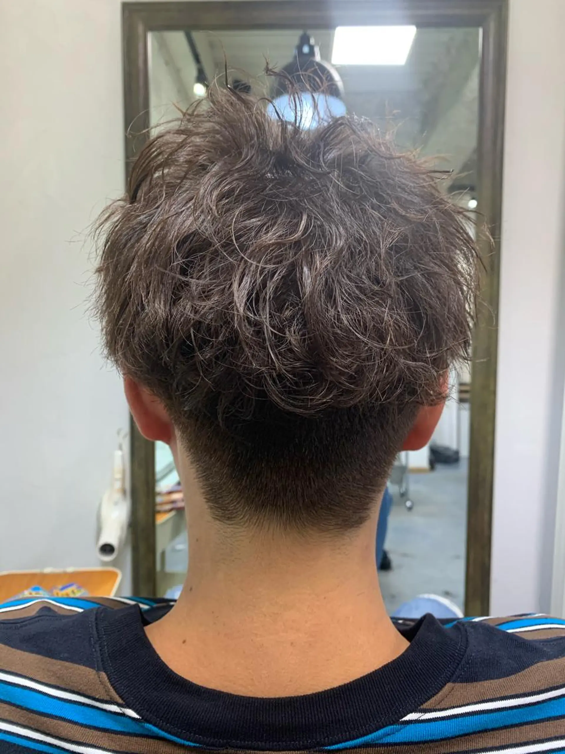 パーマ メンズ 脇田 杏菜のヘアスタイル