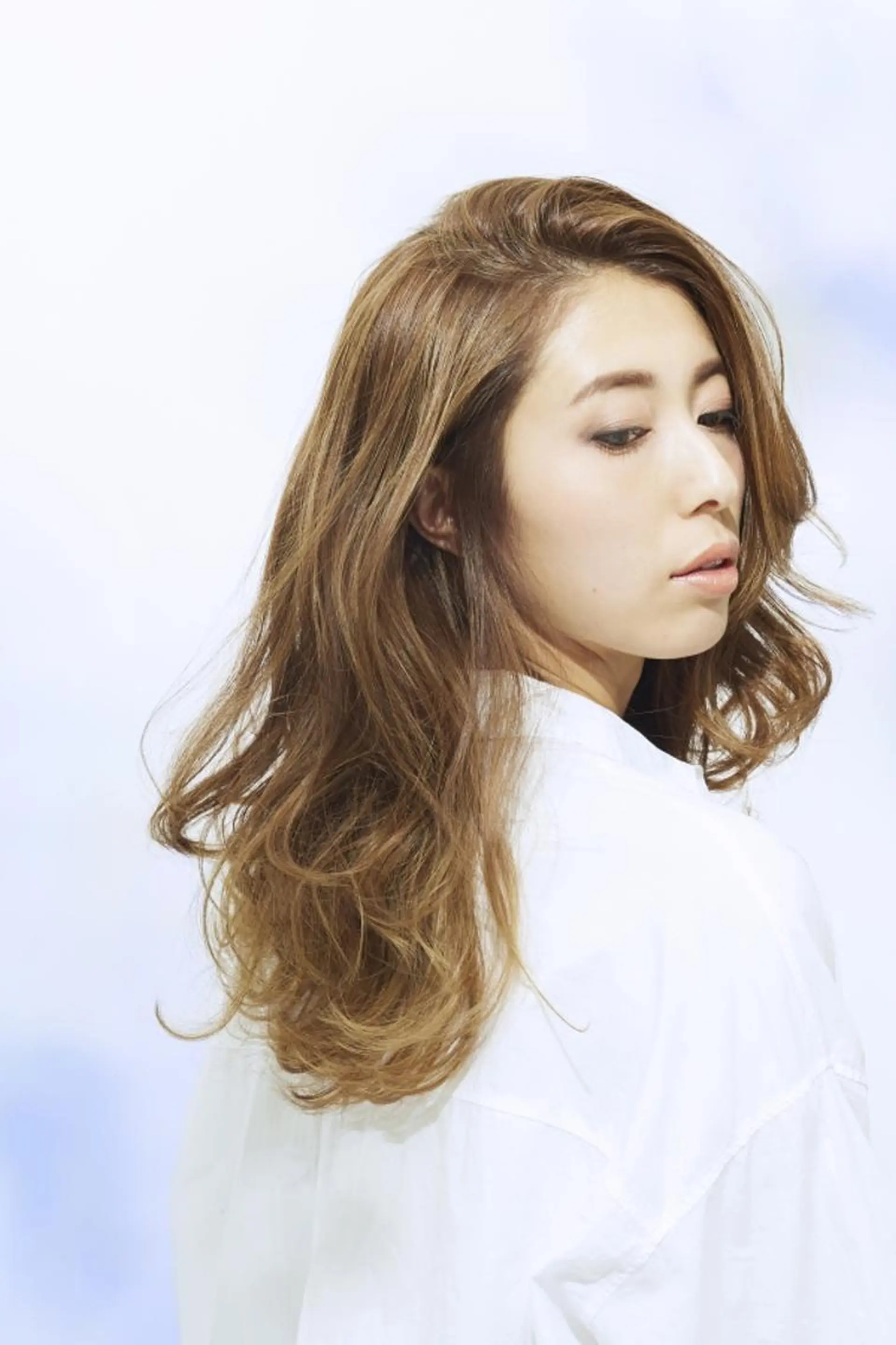 ロング パーマ 橋口 晃典のヘアスタイル