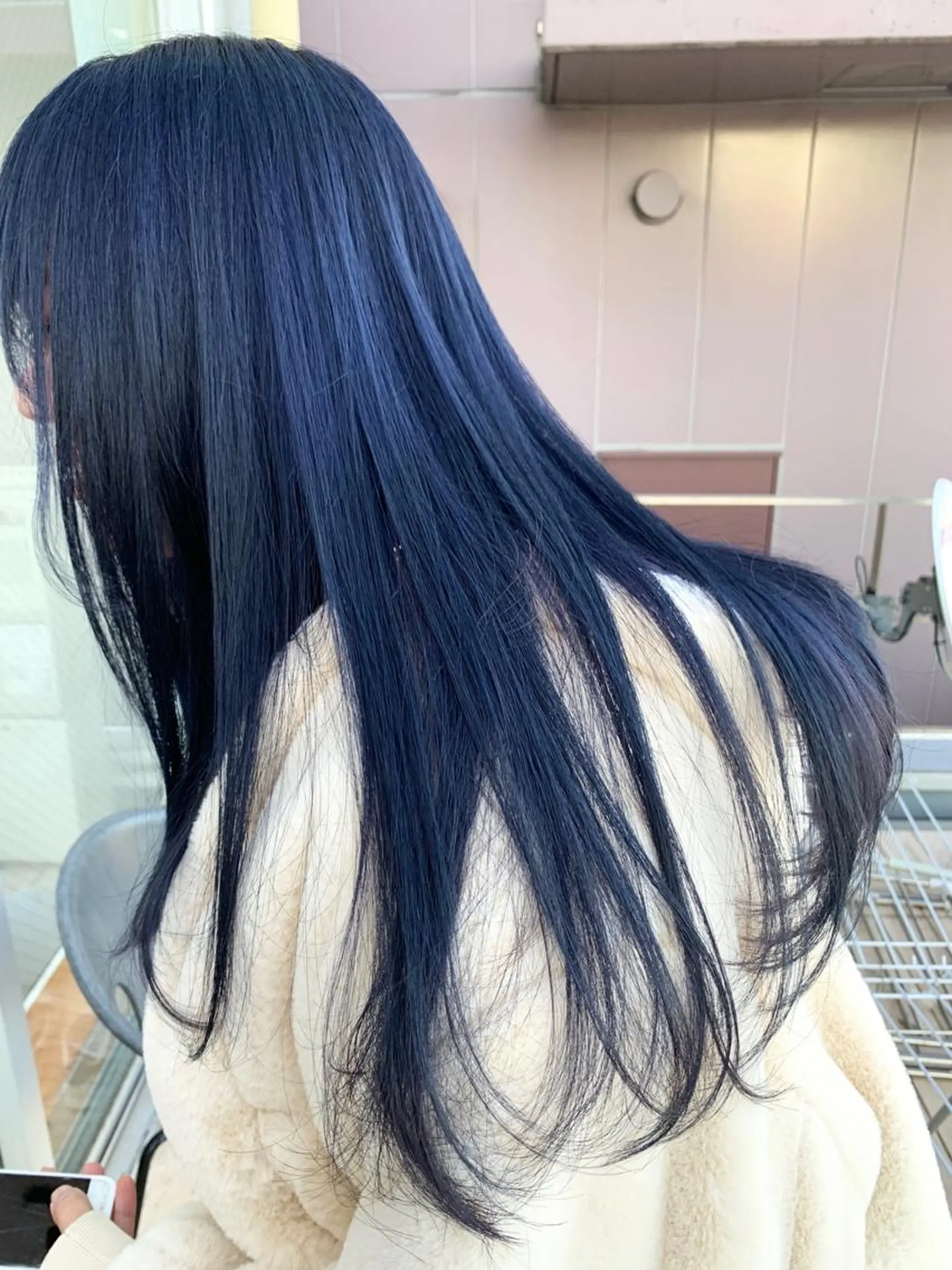 ロング カラー ブリーチ ケアブリーチ ラベンダーカラー トリートメント カット ヘアカラー トリートメント インナーエクステ渋谷 🦋KAJIのヘアスタイル