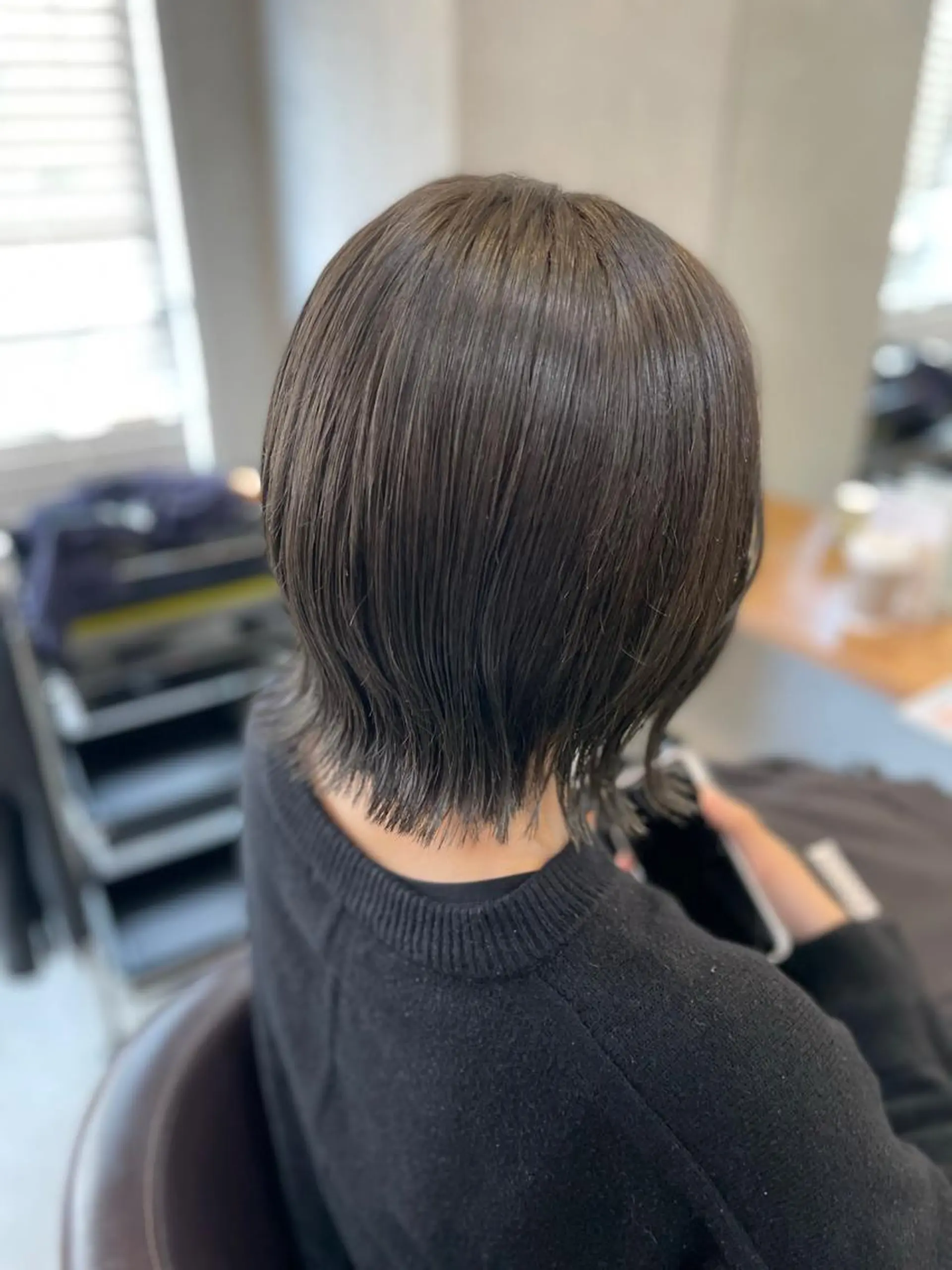 ミディアム カラー ヘアアレンジ トレンド透明感カラー ☘️大貫 昂涼🐹のヘアスタイル