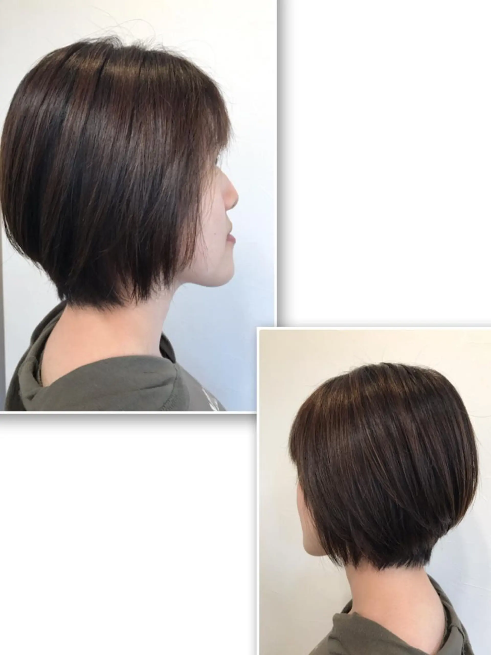 ショート カラー 小林 由里香のヘアスタイル