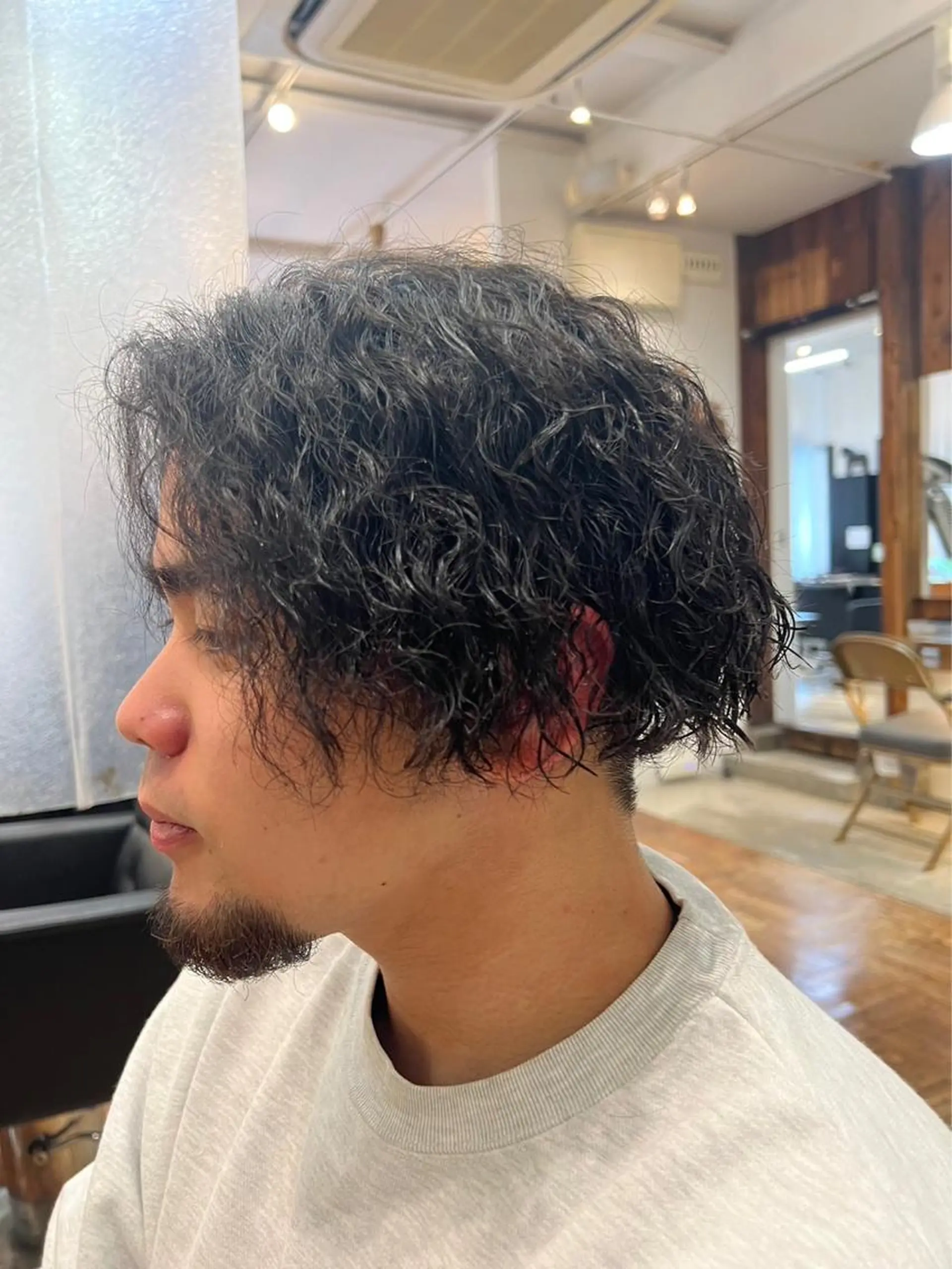 パーマ メンズ メンズパーマ Flor 上大岡 🌱山本一葉🌱のヘアスタイル