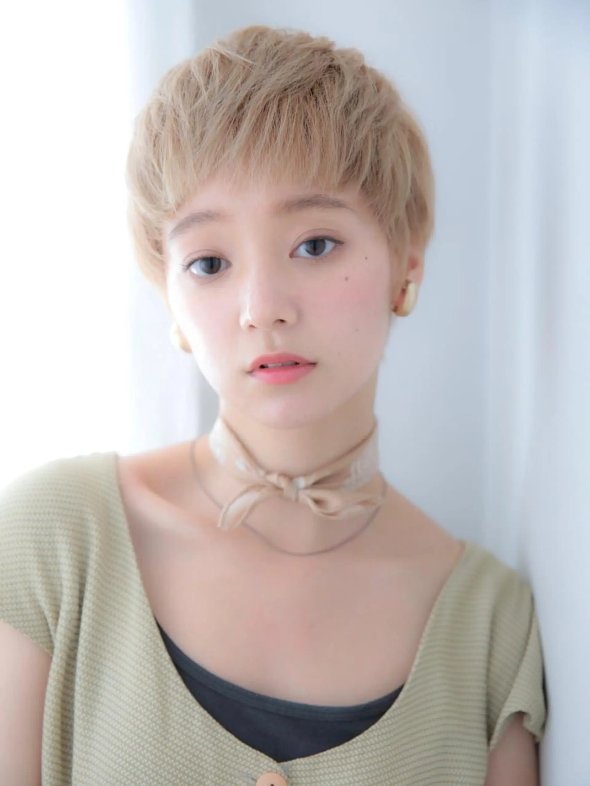 ショート カラー レイヤーカット✂️ 横浜No1♡下鳥翔子のヘアスタイル