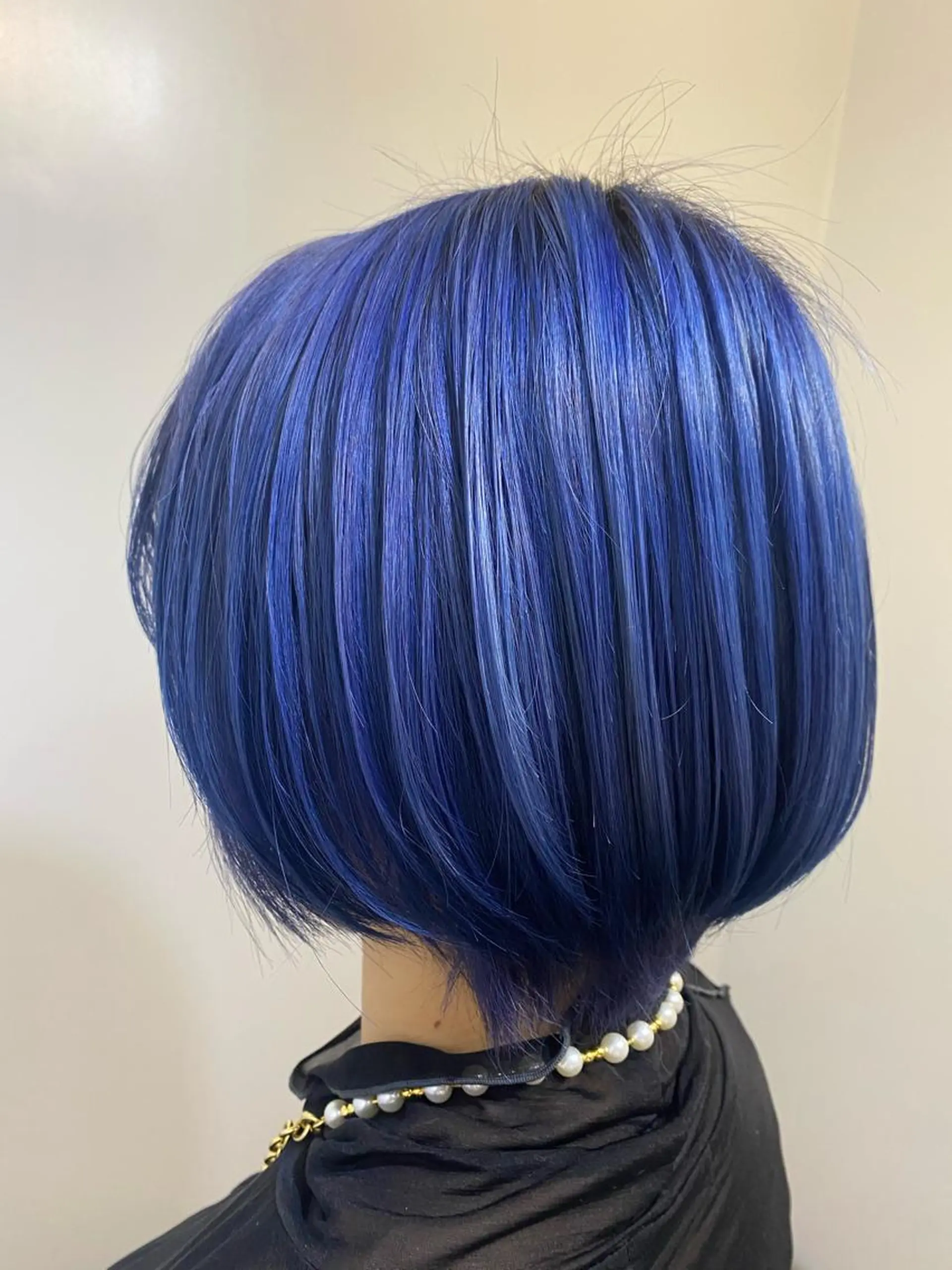 ミディアム カラー ヘアカラー ブリーチ毛対応酸性 ストレート🌈サキのヘアスタイル