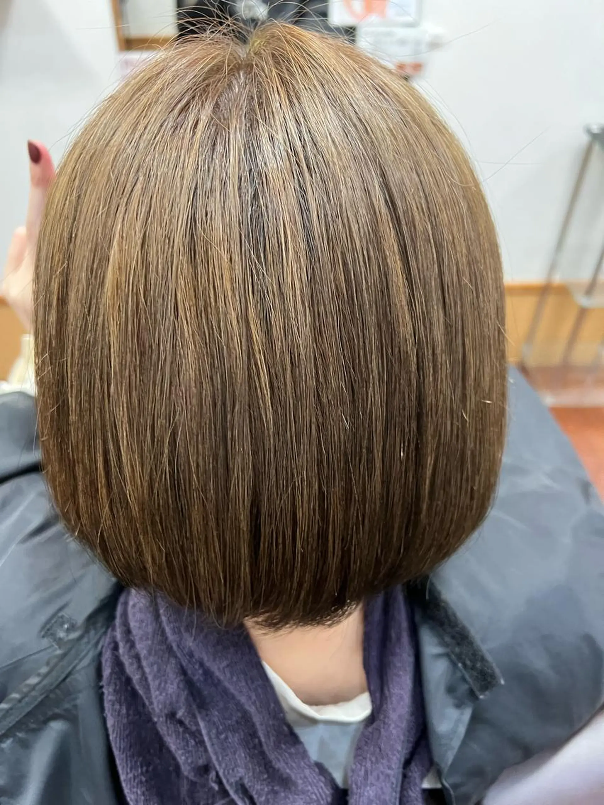 ショート カラー 亀田 未有のヘアスタイル