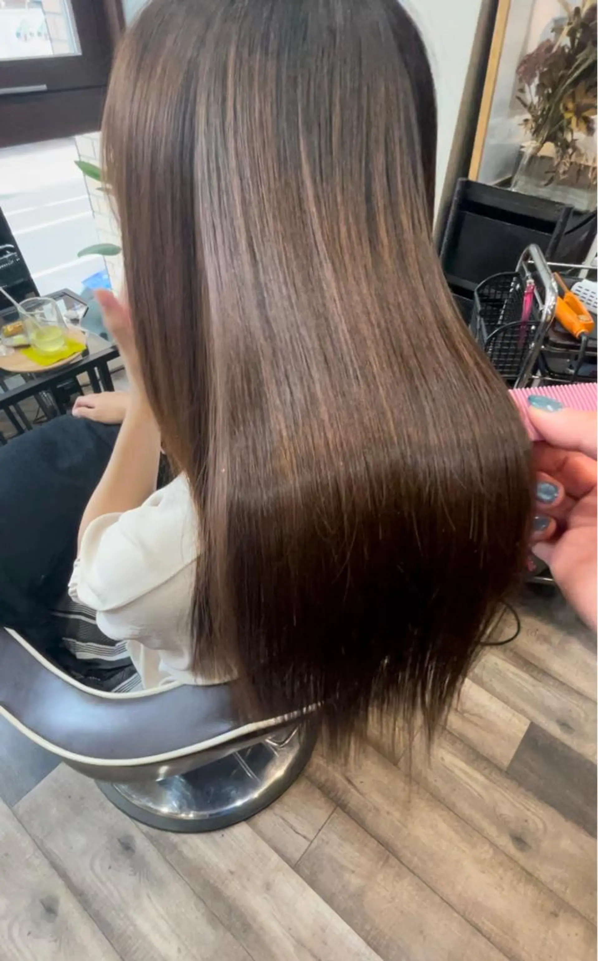 ミディアム 札幌大通/メンズ/ 縮毛矯正•髪質改善のヘアスタイル