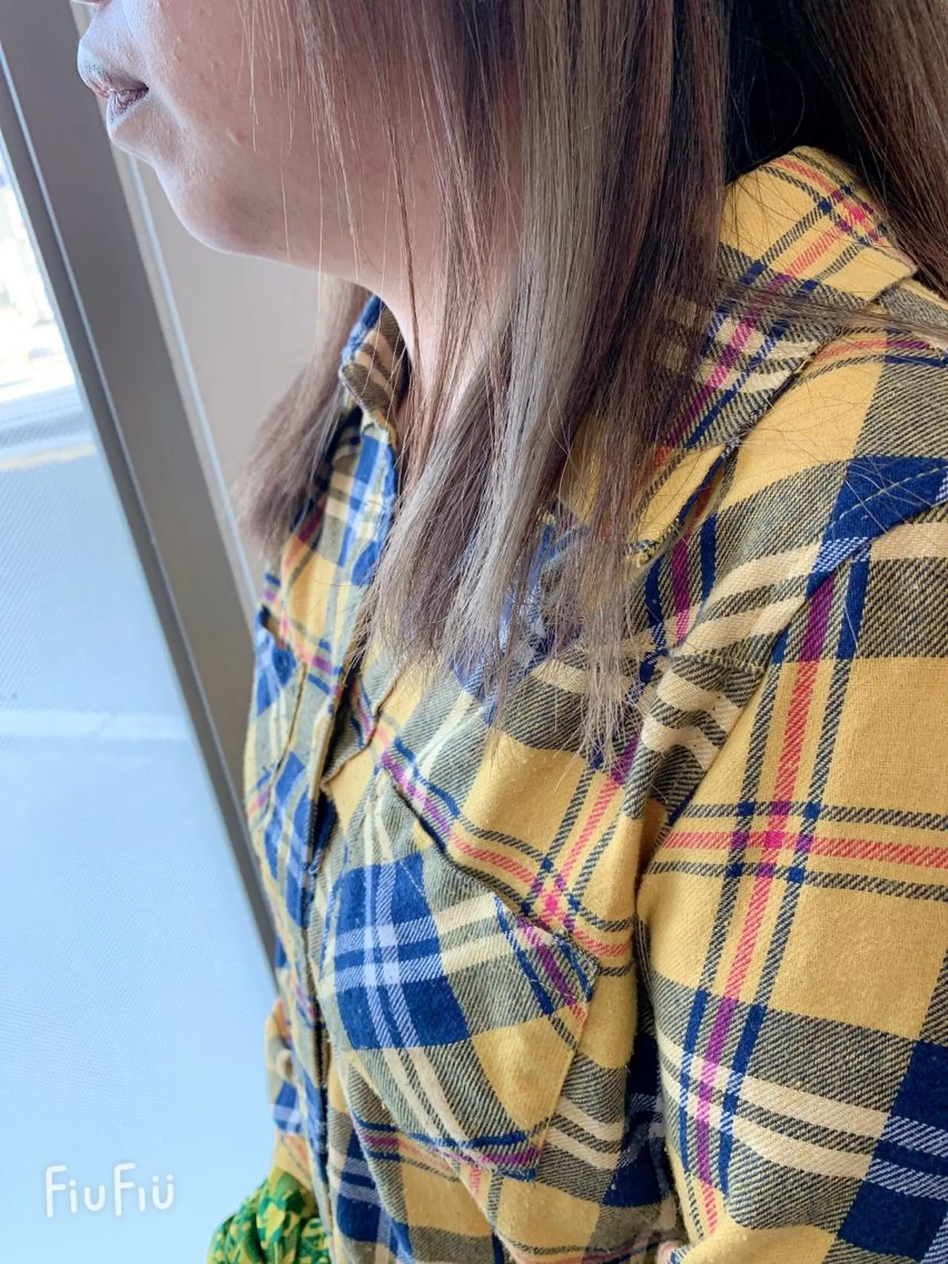 ミディアム カラー 白髪ぼかしハイライト 柳川拓哉のヘアスタイル