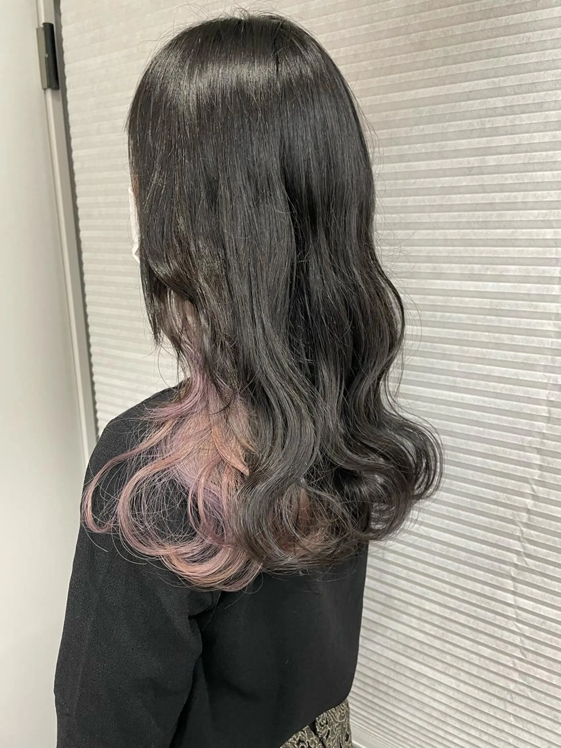 セミロング カラー ヘアアレンジ cherir髪質改善 パーソナルカラー診断のヘアスタイル