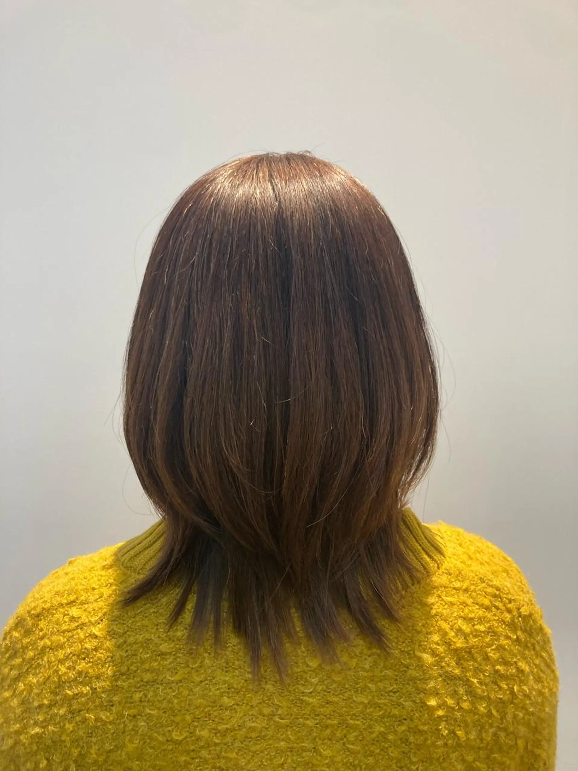 ショート カラー ウルフカット 透明感カラー 板橋　島村美咲のヘアスタイル