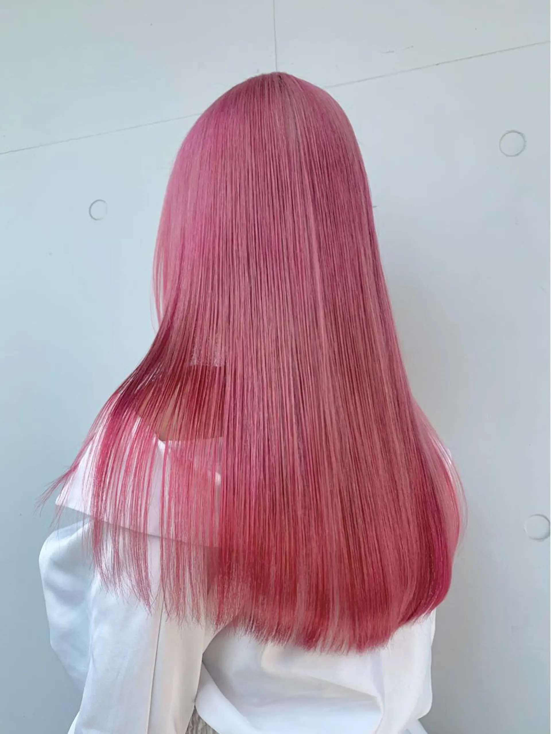 ロング カラー アディクシーカラー ブリーチ ケアブリーチ ダブルカラー イヤリングカラー カット ヘアカラー トリートメント もにか🌞原宿/渋谷 🌝ブリーチカラーのヘアスタイル