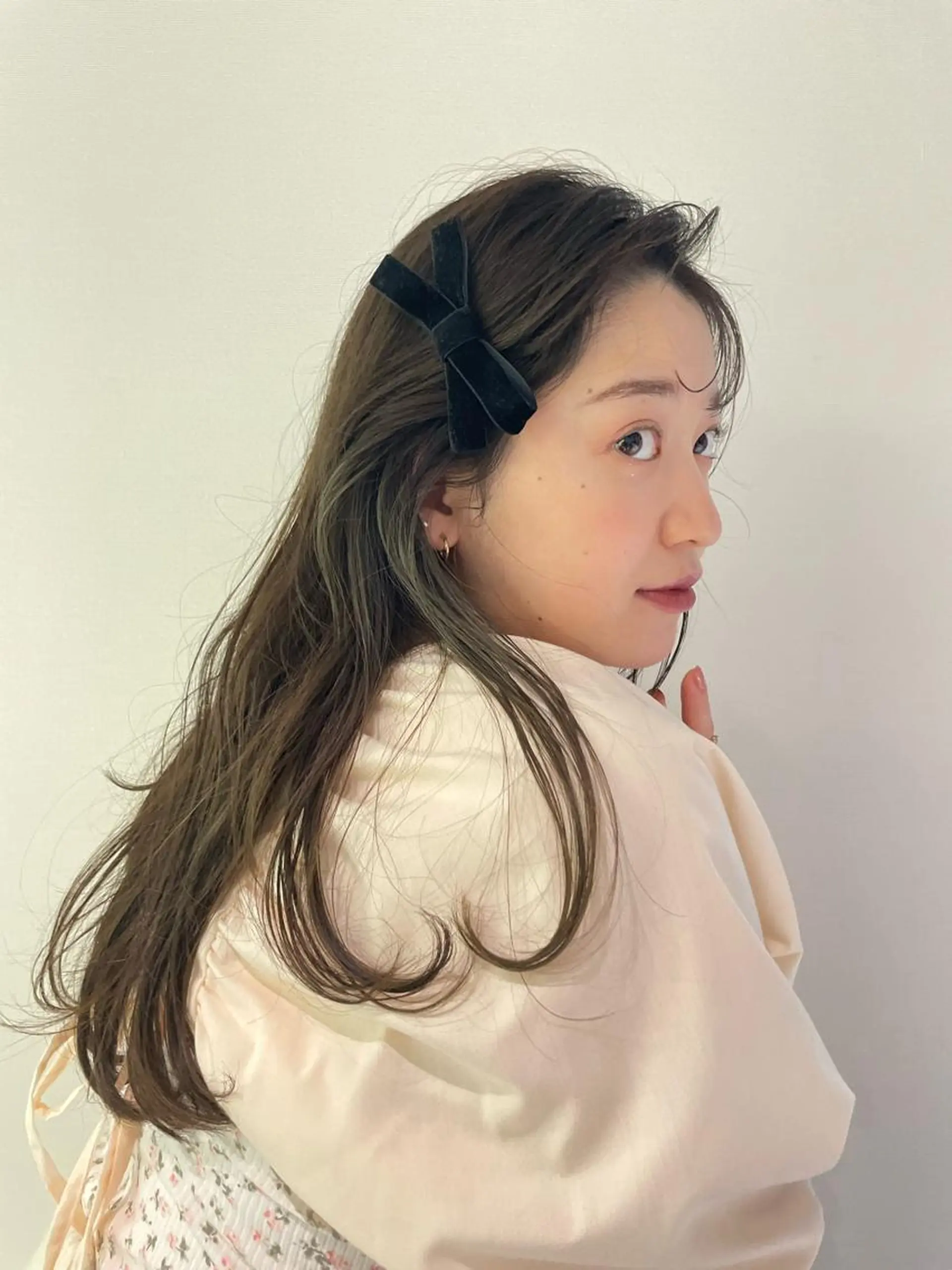 セミロング 井上 ほのかのヘアスタイル