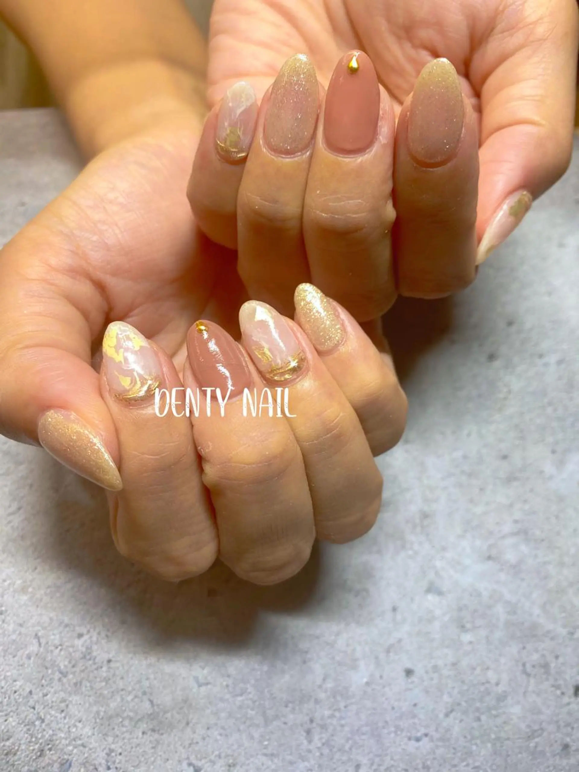ネイル ハンドネイル フットネイル DENTY NAIL -ArtRoom-のネイルデザイン