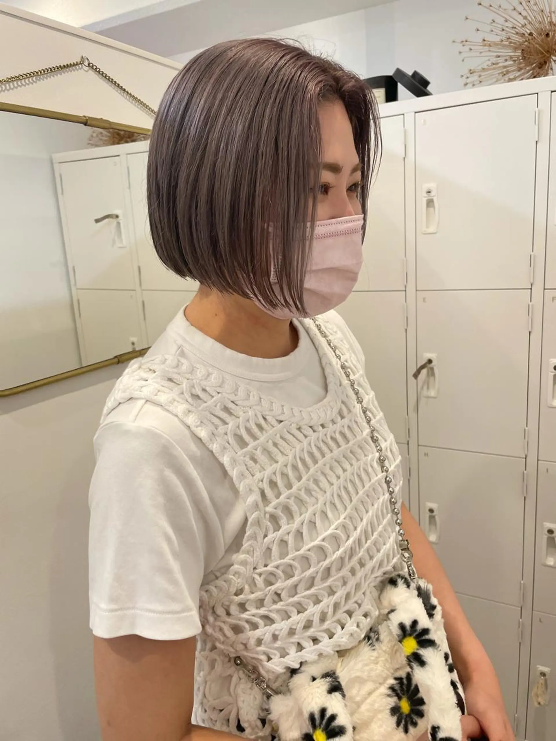 ショート 大迫 江梨のヘアスタイル