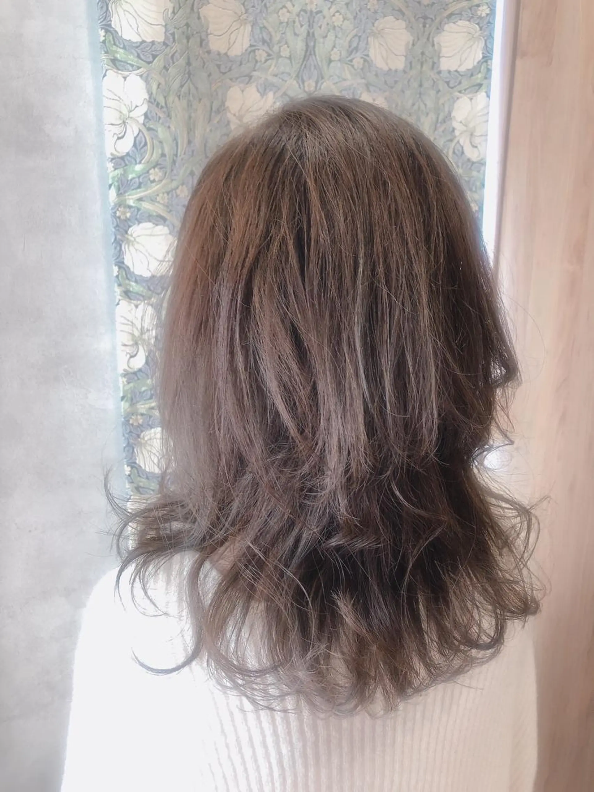 カラー アッシュ 野咲き 美容室のマツエク・マツパデザイン