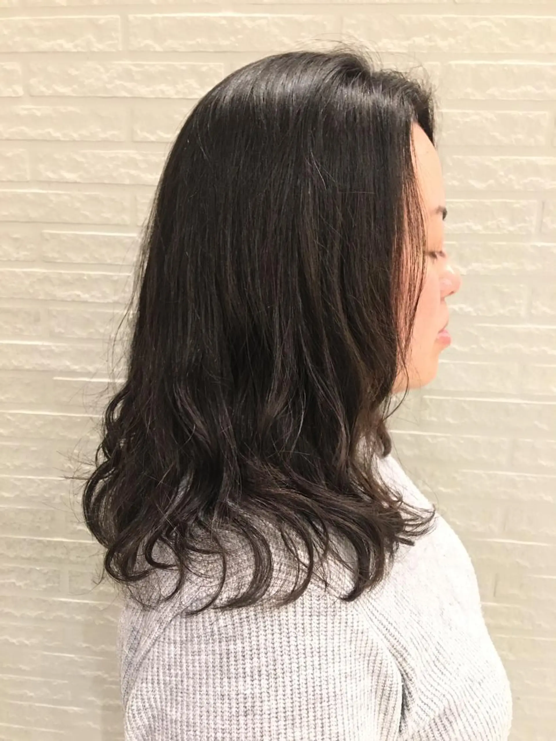 パーマ 黒田恵里香ショート カットモデル募集中のヘアスタイル