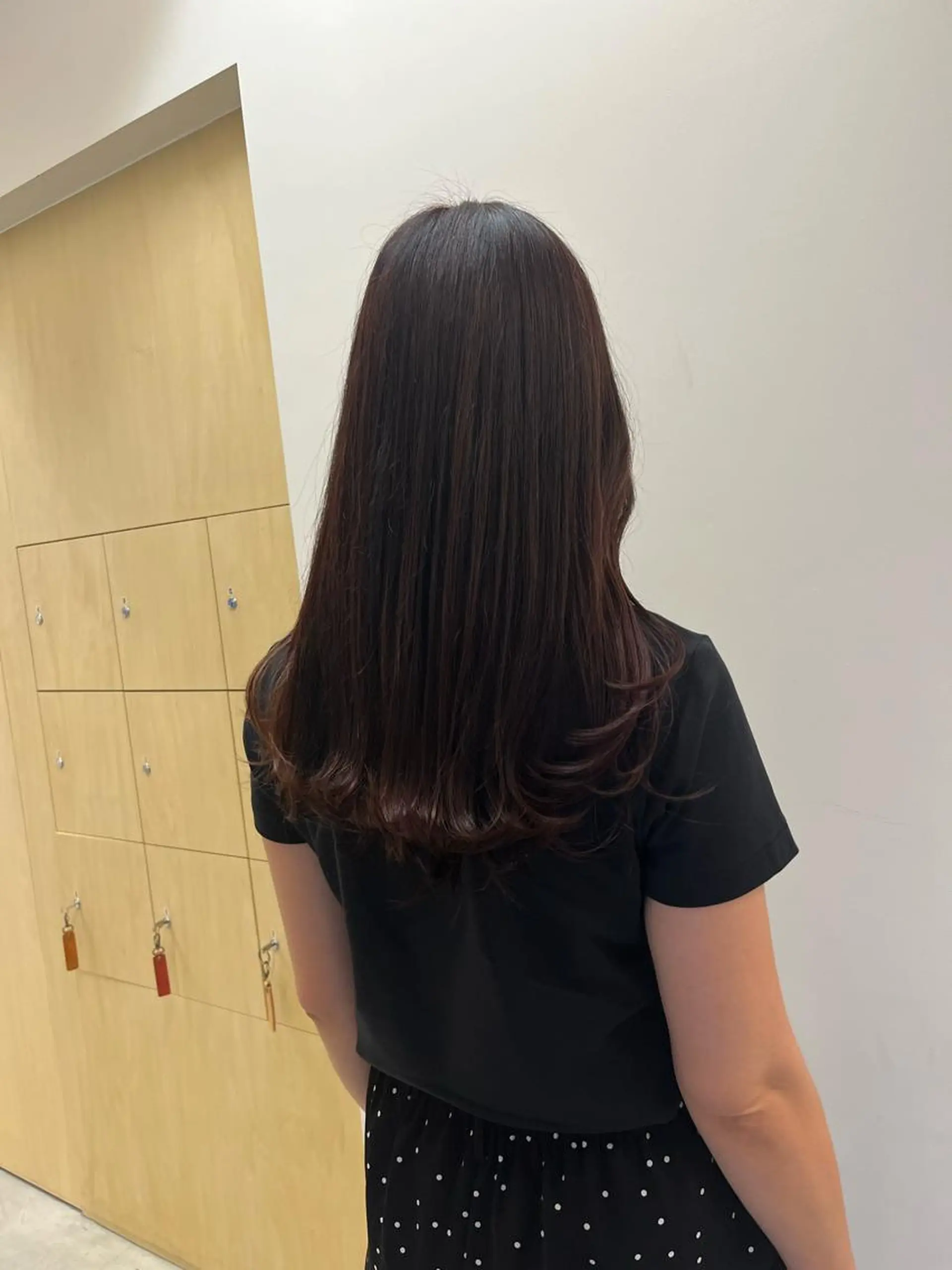 ロング カラー ブラウンカラー ハイライトカラー ピンクカラー ピンクブラウン ハイライト TEMIL HAIR 《まお》のヘアスタイル