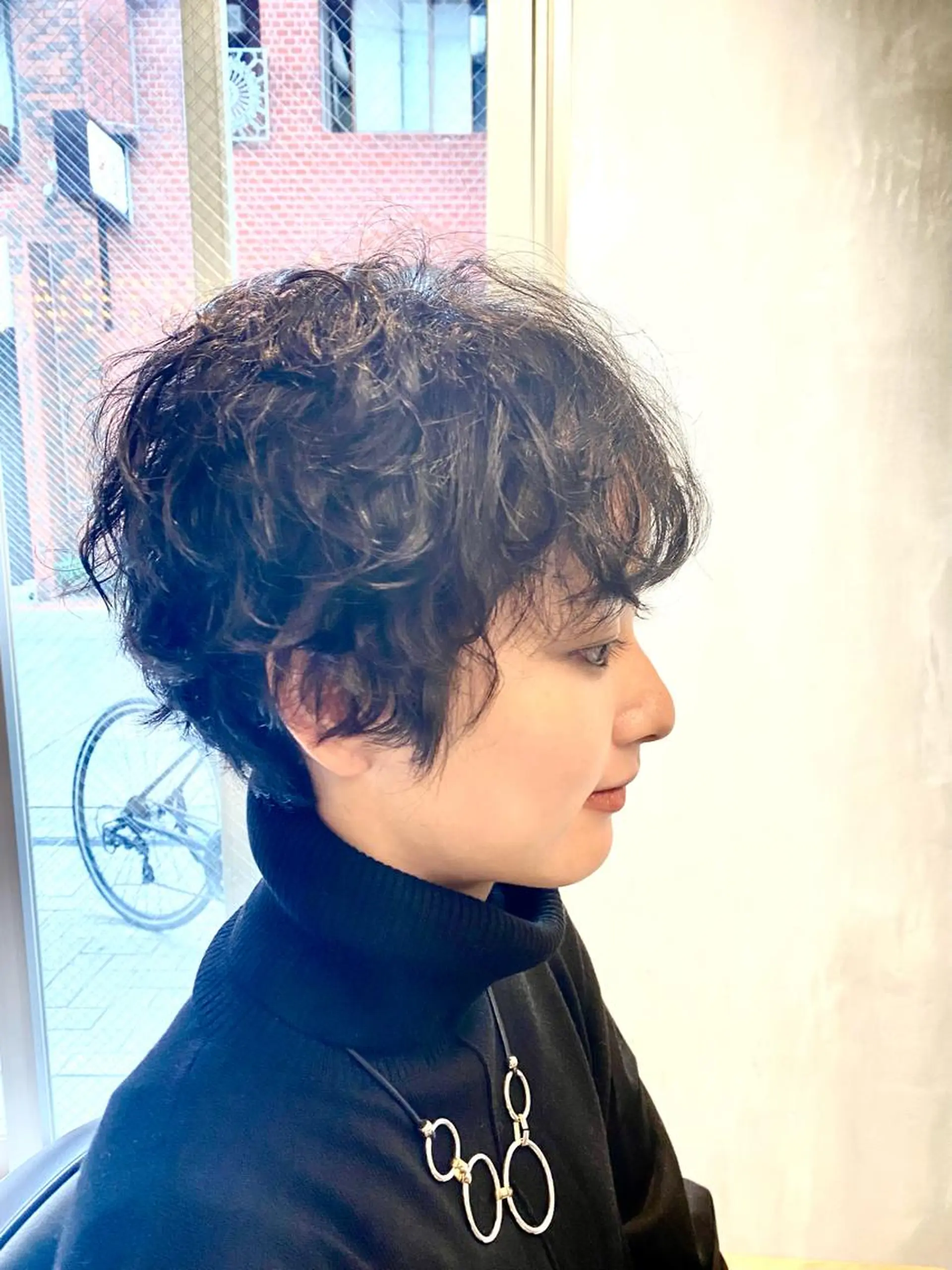 ショート パーマ カット パーマ トリートメント KEN KENのヘアスタイル