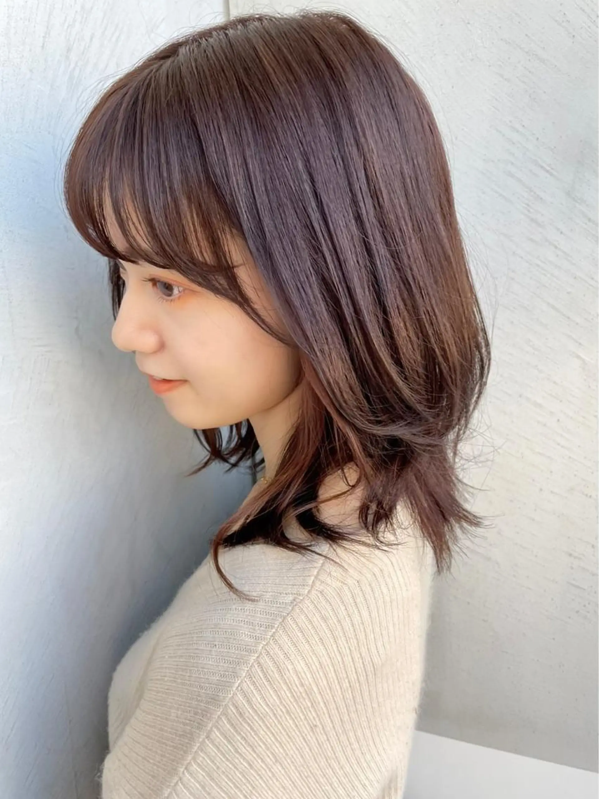 ミディアム 矢口 嵩人のヘアスタイル