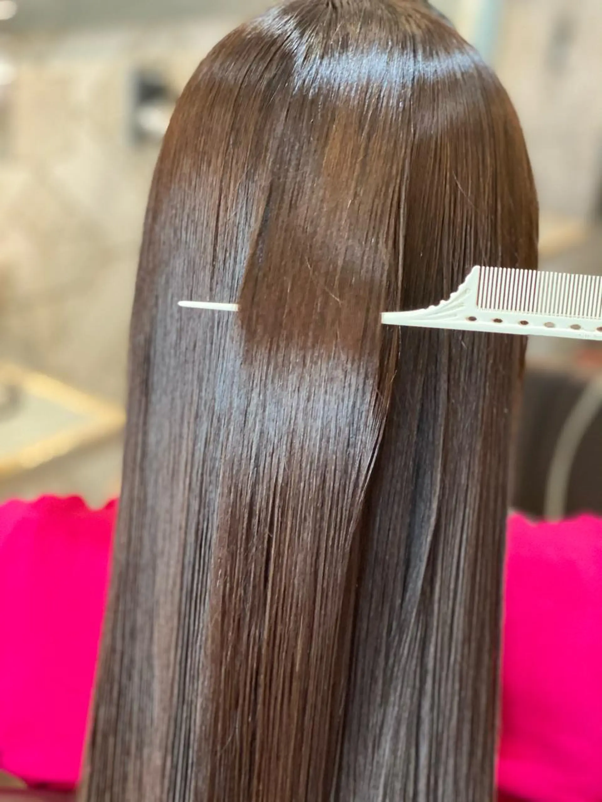 ロング トリートメント 銀座/美髪矯正カラー 髪質改善特化🍎のヘアスタイル