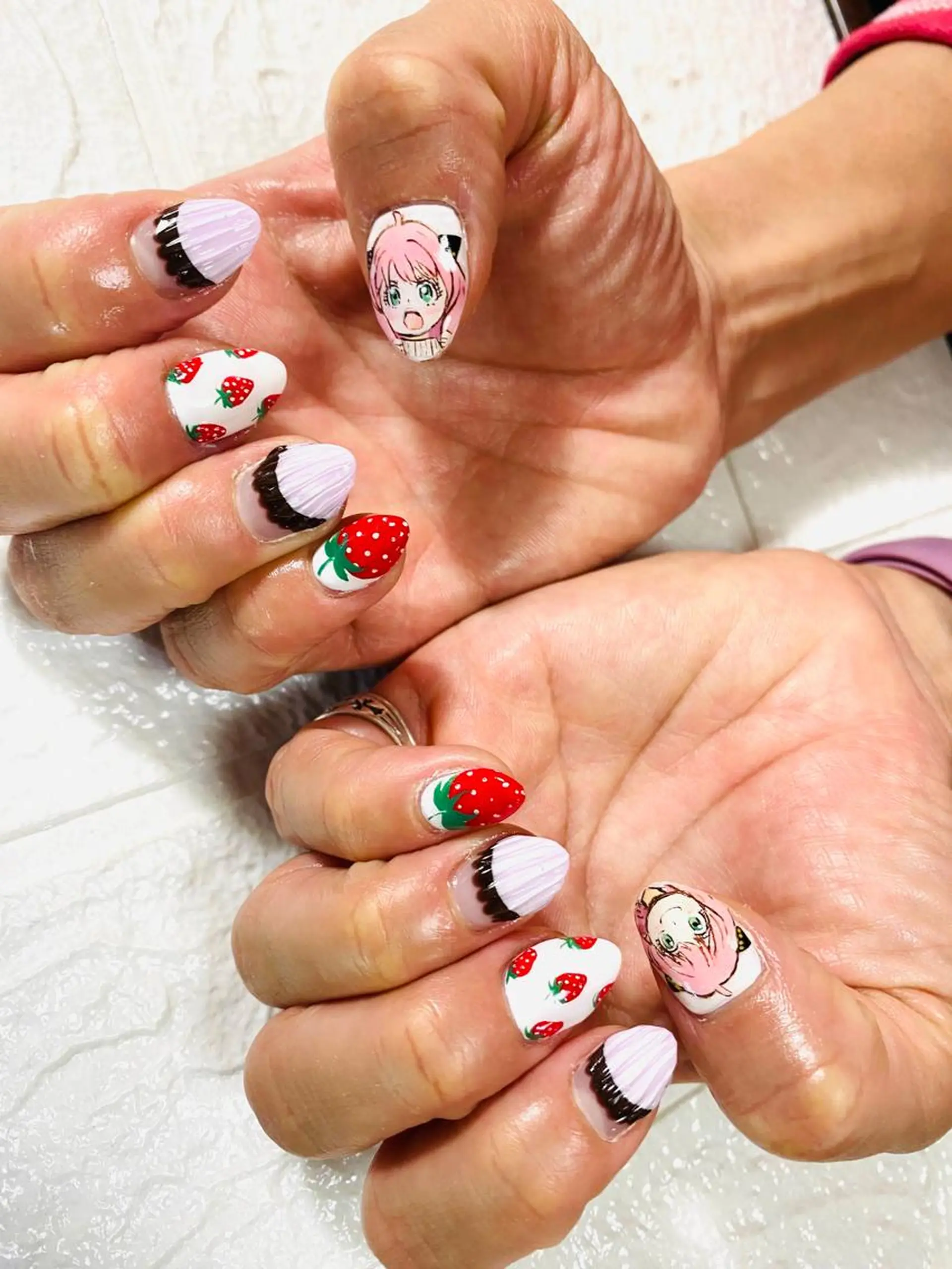 ネイル ハンドネイル フットネイル 安藤 Charlotteのネイルデザイン