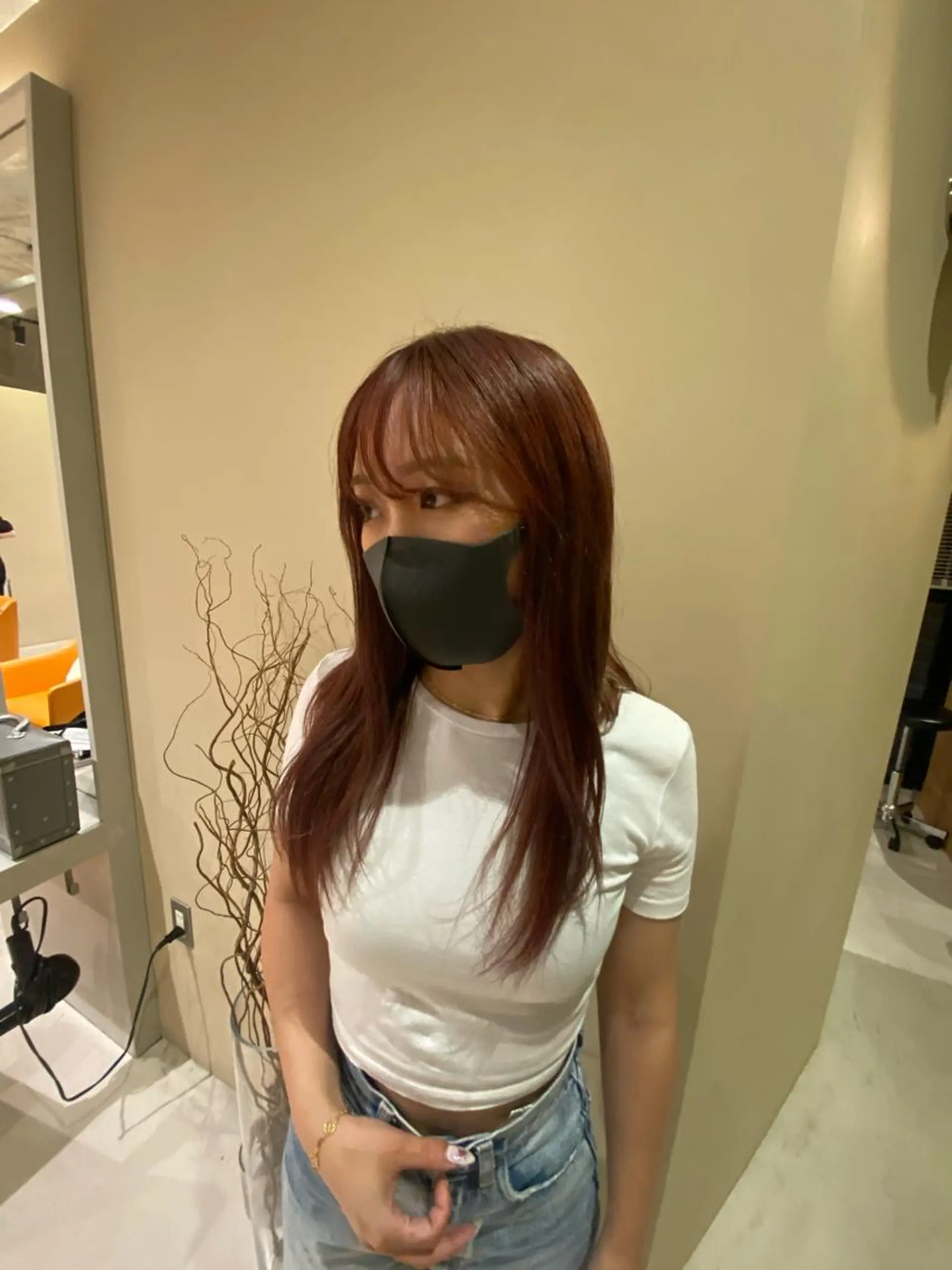 セミロング カラー 🎀オイダイラ モモカ🎀のヘアスタイル