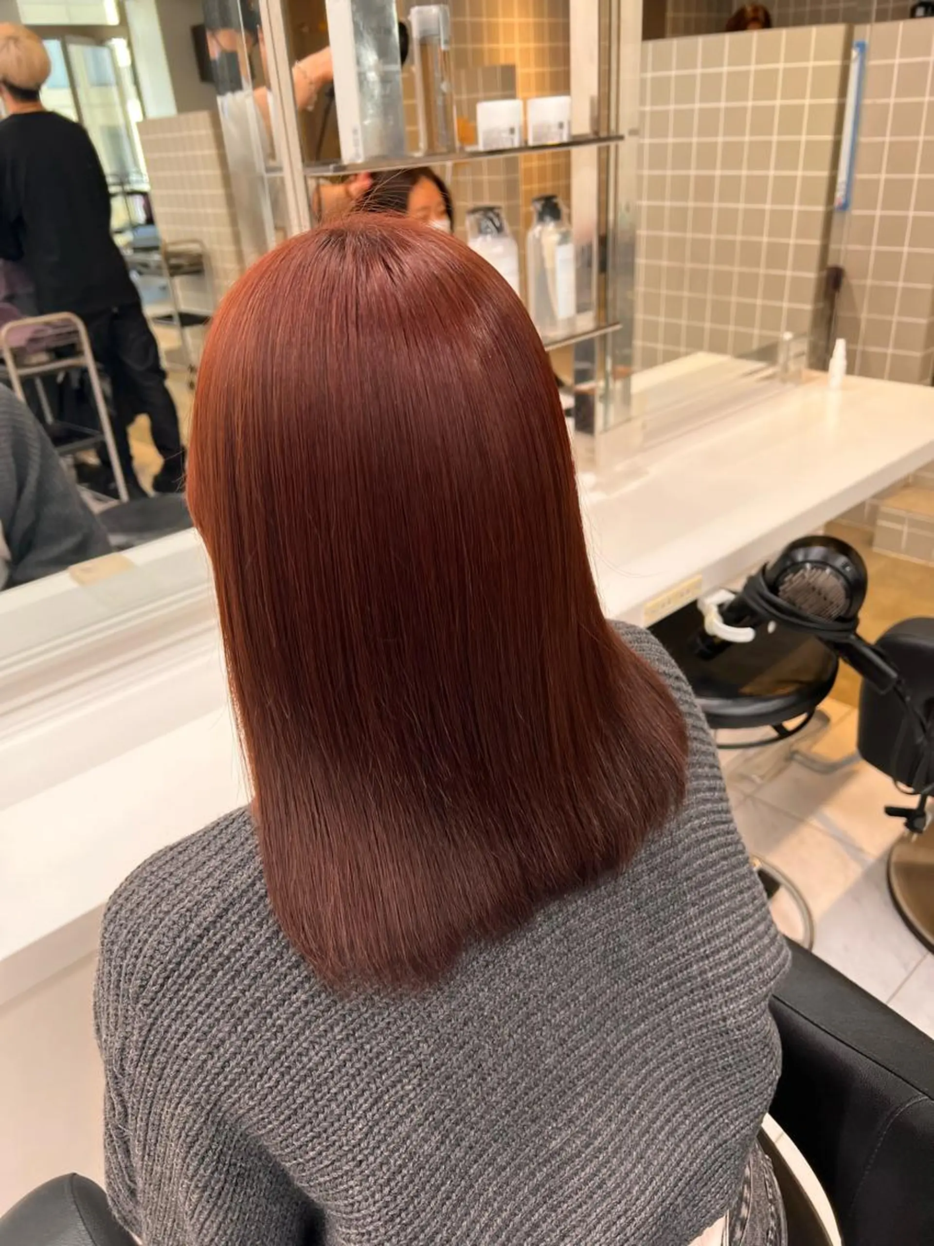ミディアム 💖札幌カラー 指名No.1💖玲奈のヘアスタイル