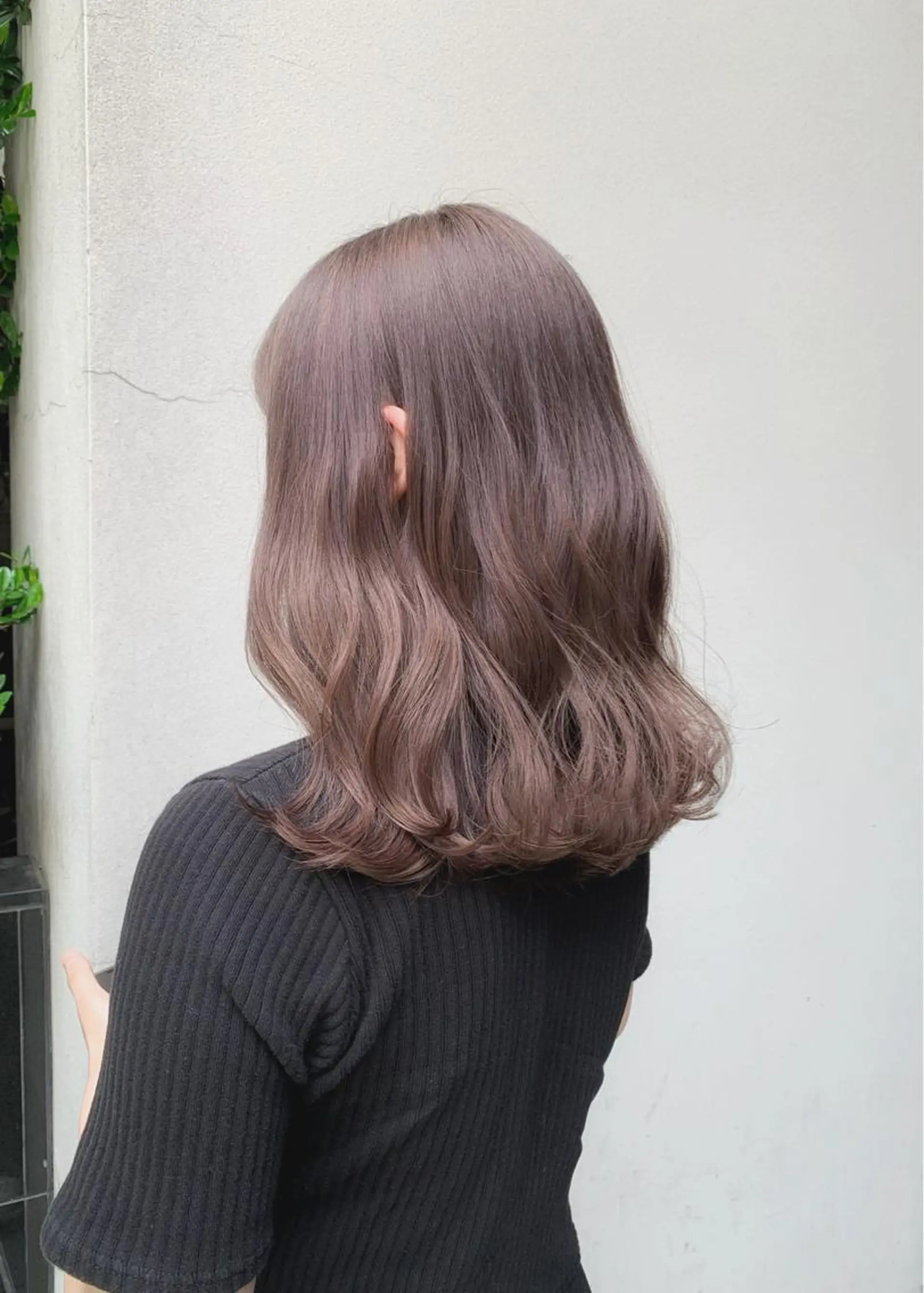 ミディアム カラー ベージュカラー ブリーチ ピンクカラー ピンクベージュ ヘアカラー トリートメント 矢野 晃平のヘアスタイル