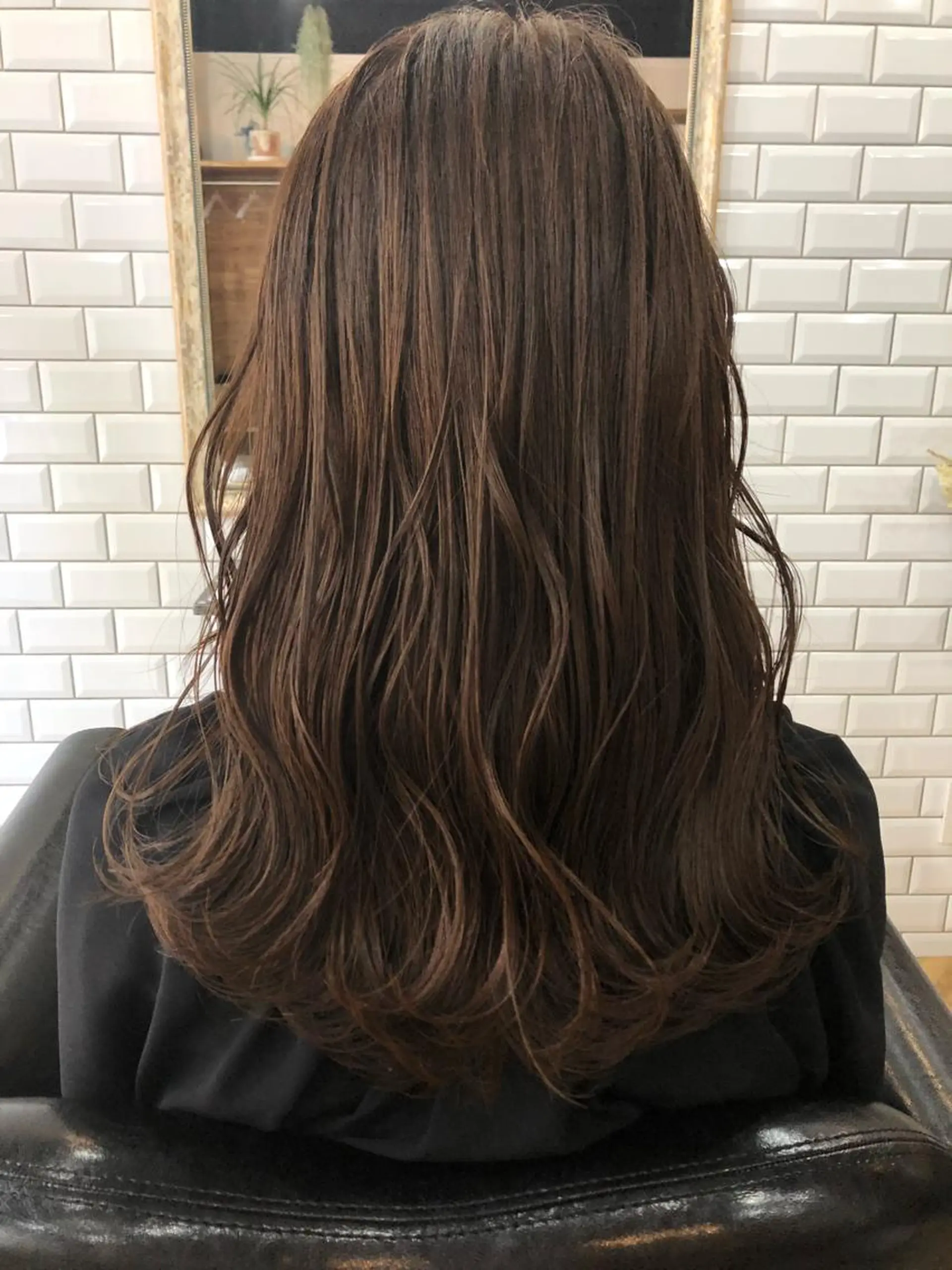 ロング カラー 橋本 敬介のヘアスタイル