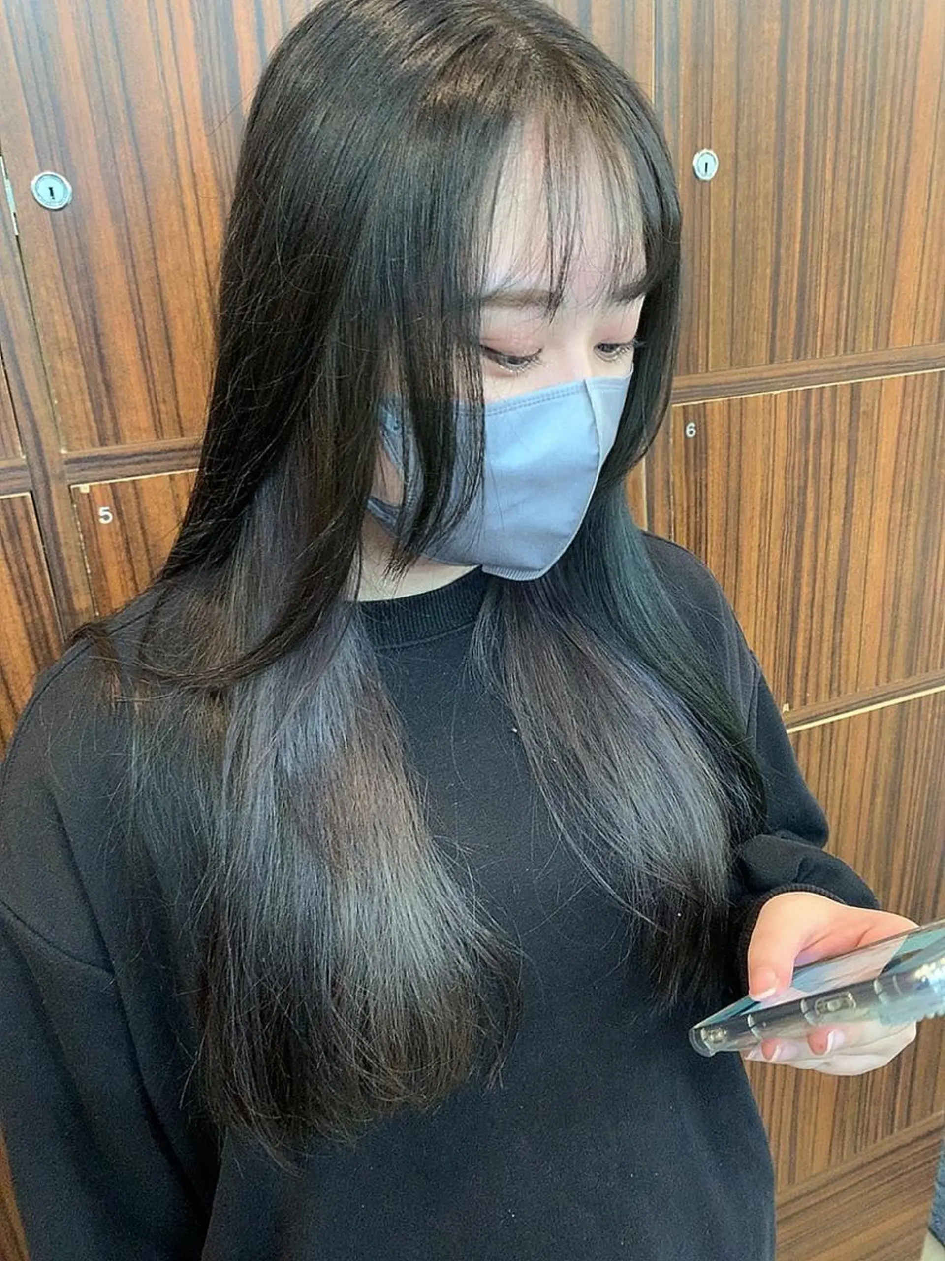 ロング カラー チバ ヒロトのヘアスタイル