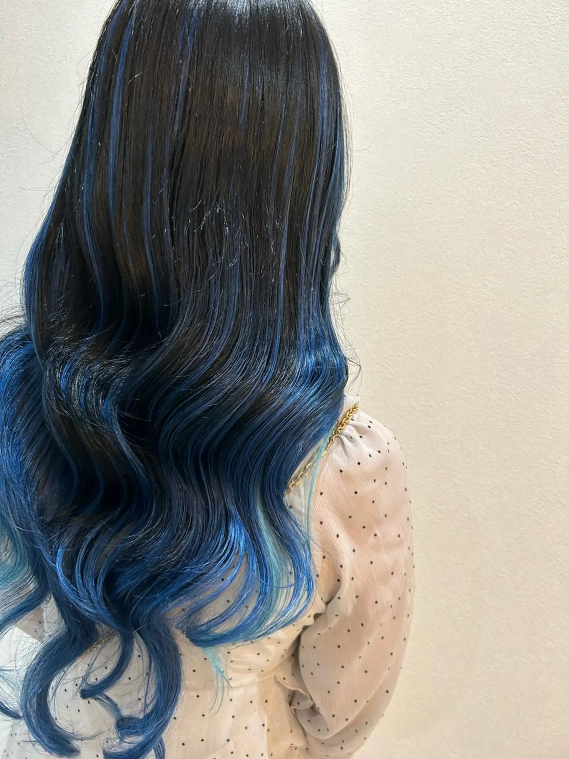 ロング ヘアカラー エクステ 🩵ララモアナ nazu🩵のヘアスタイル