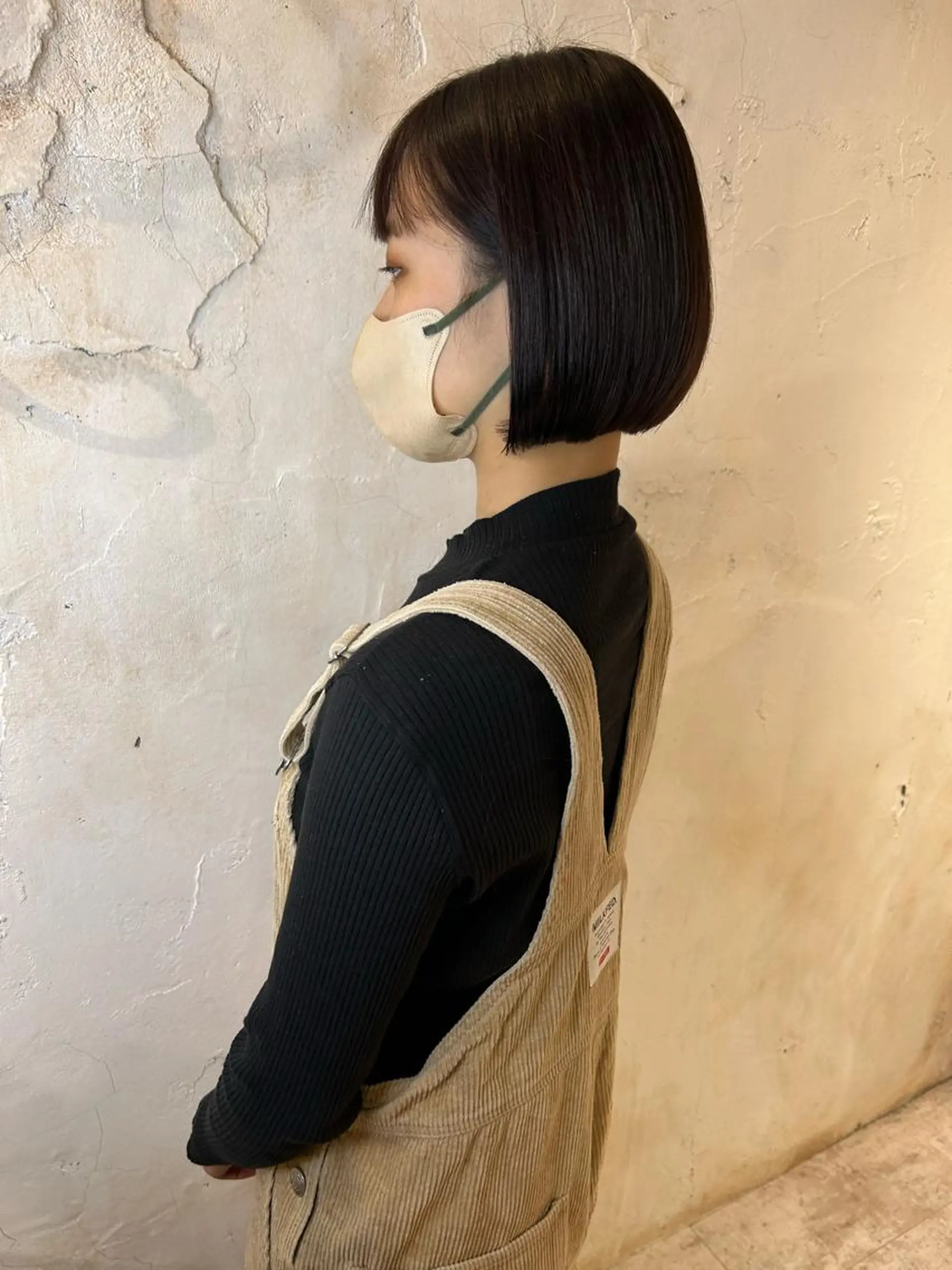 ショート ボブ カット 縮毛矯正 トリートメント マネージャー 山城洸希のヘアスタイル