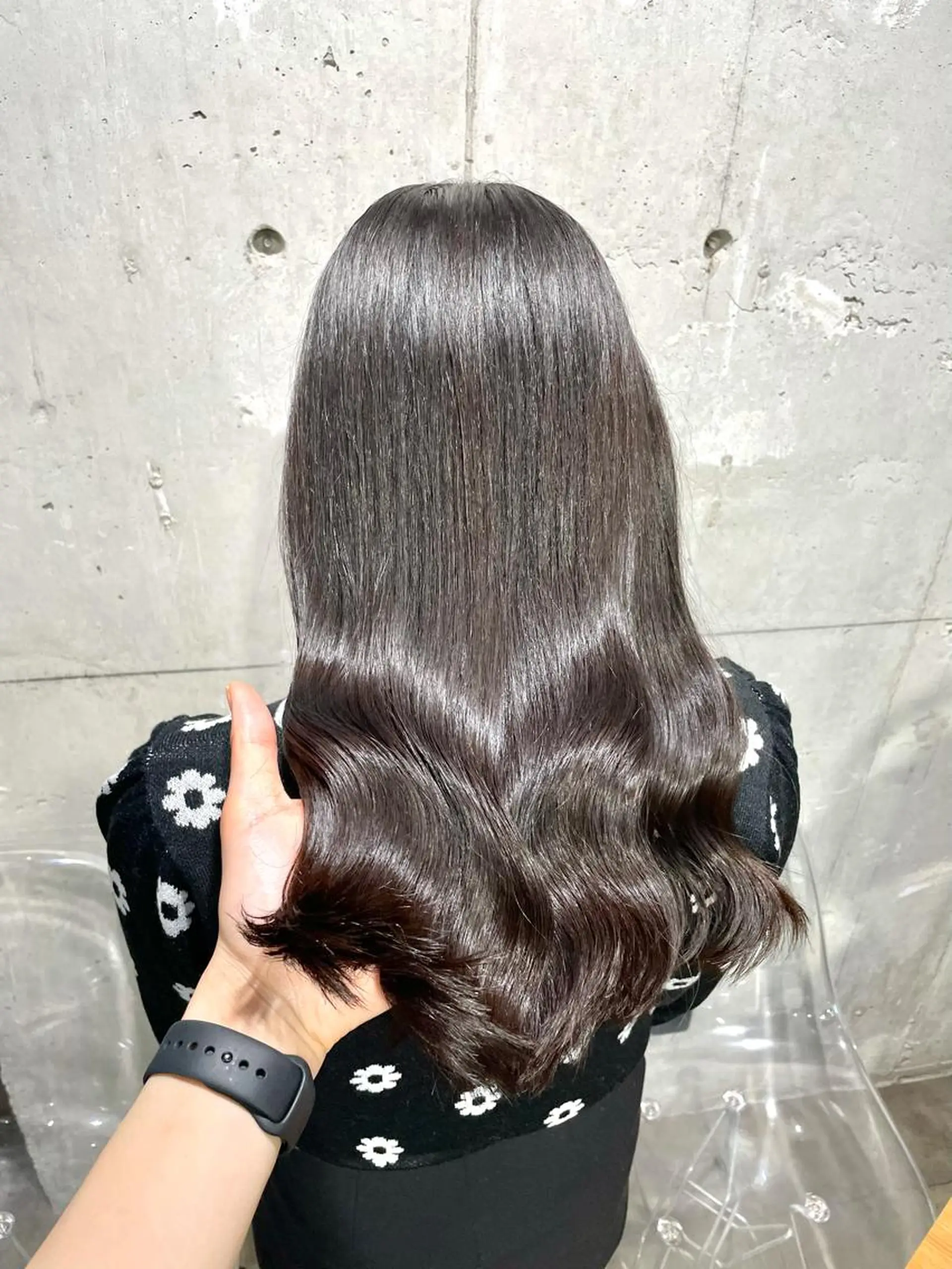 ロング カラー ヘアカラー ヘッドスパ ヘアセット ベージュカラー💖 やすひろのヘアスタイル