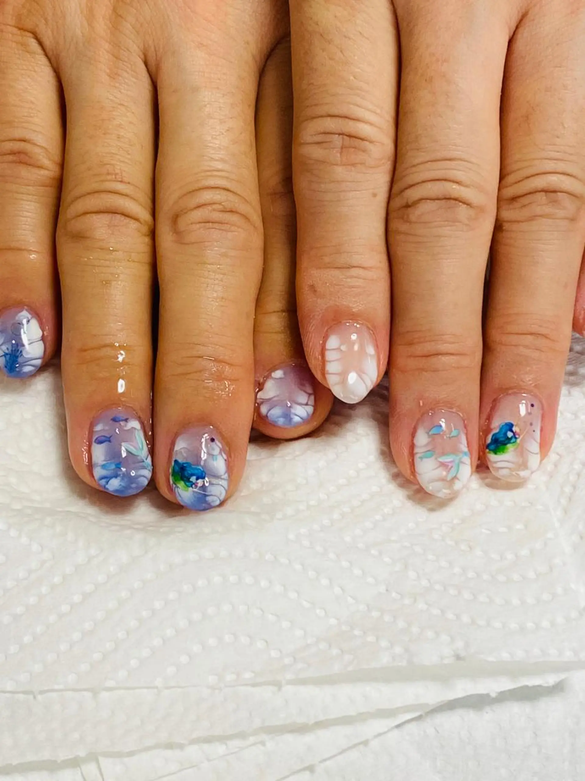 ネイル 自宅ネイルサロン ♦️nuance♦️のネイルデザイン