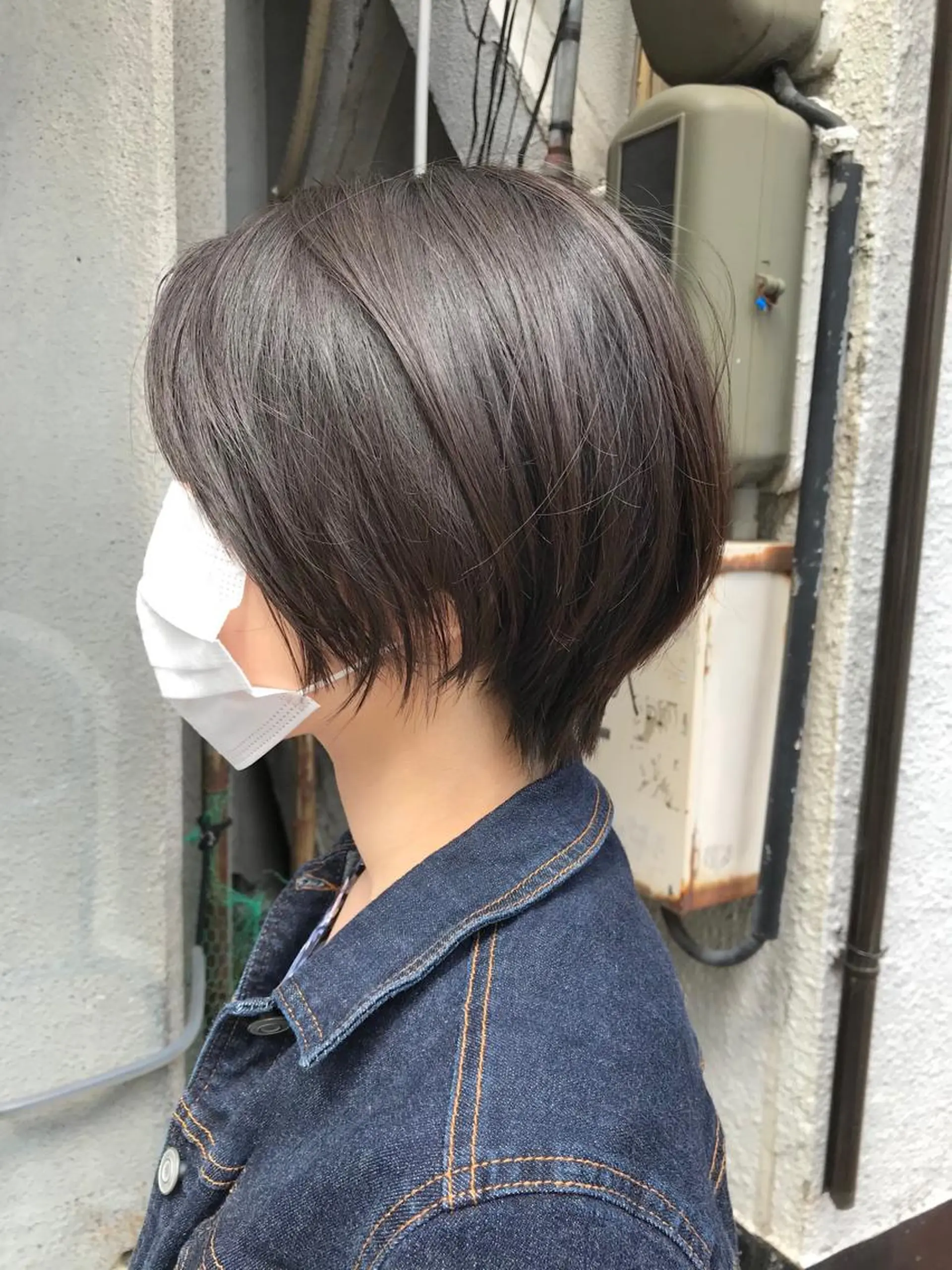 ショート ショートヘア カット さの あやねのヘアスタイル